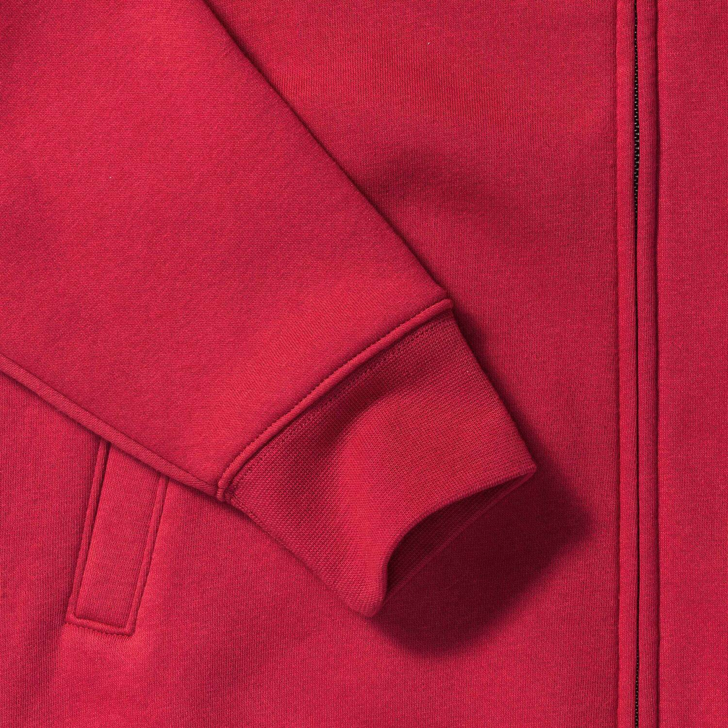 Men's Zip Up Sweatshirt - Authentic R267M 80% Plain Ring-Spun Cotton 20% Polyester (Three-Layer Fabric) 280g