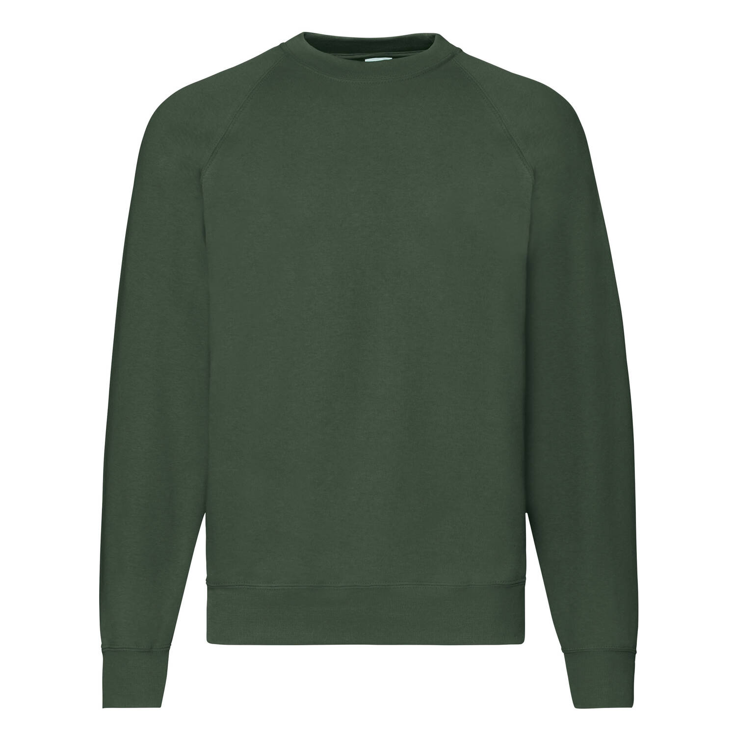 Biała bluza męska Raglan Sweat Fruit of the Loom