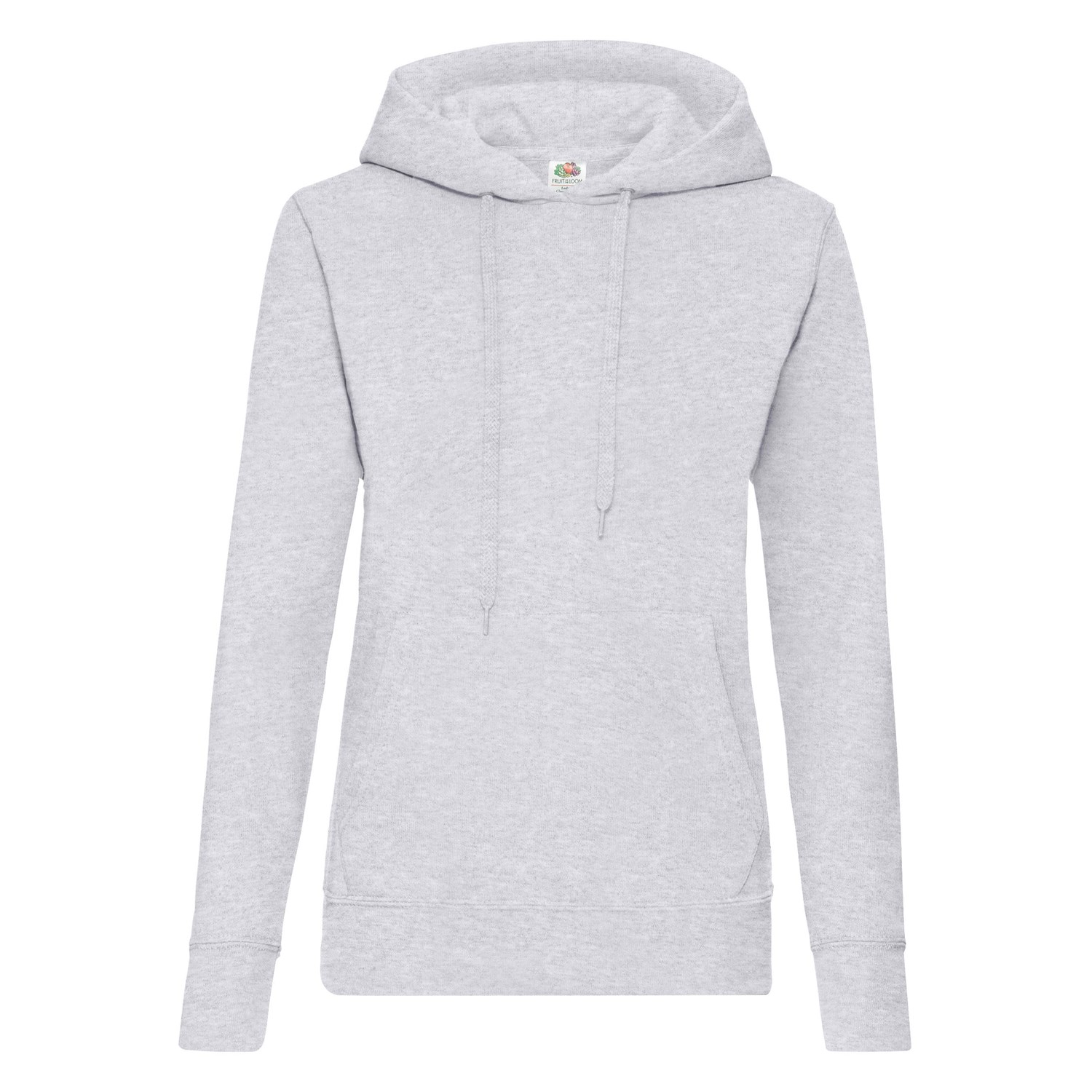 Szara Bluza Z Kapturem Hooded Sweat Fruit Of The Loom