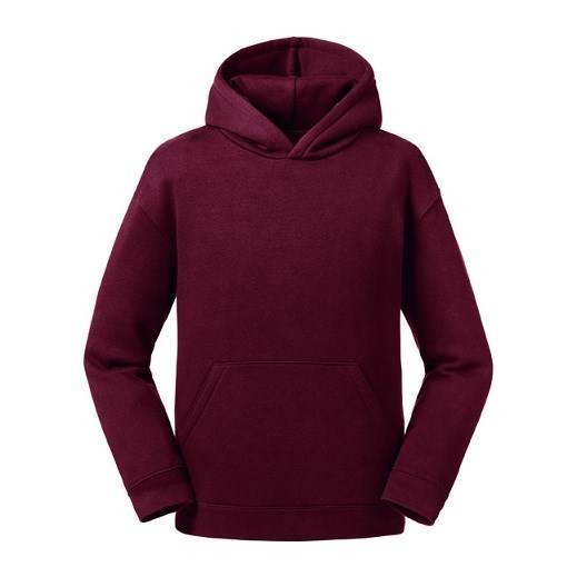 Burgundy children&#039;s hoodie Authentic Russell