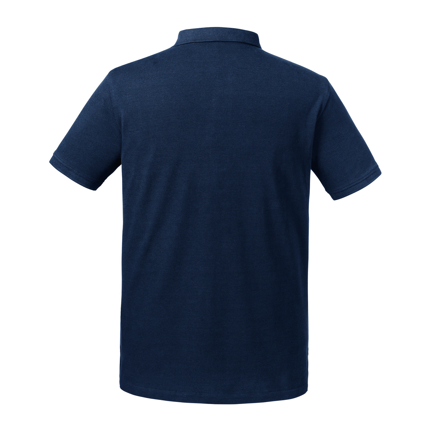 Navy blue men's polo shirt Pure Organic Russell