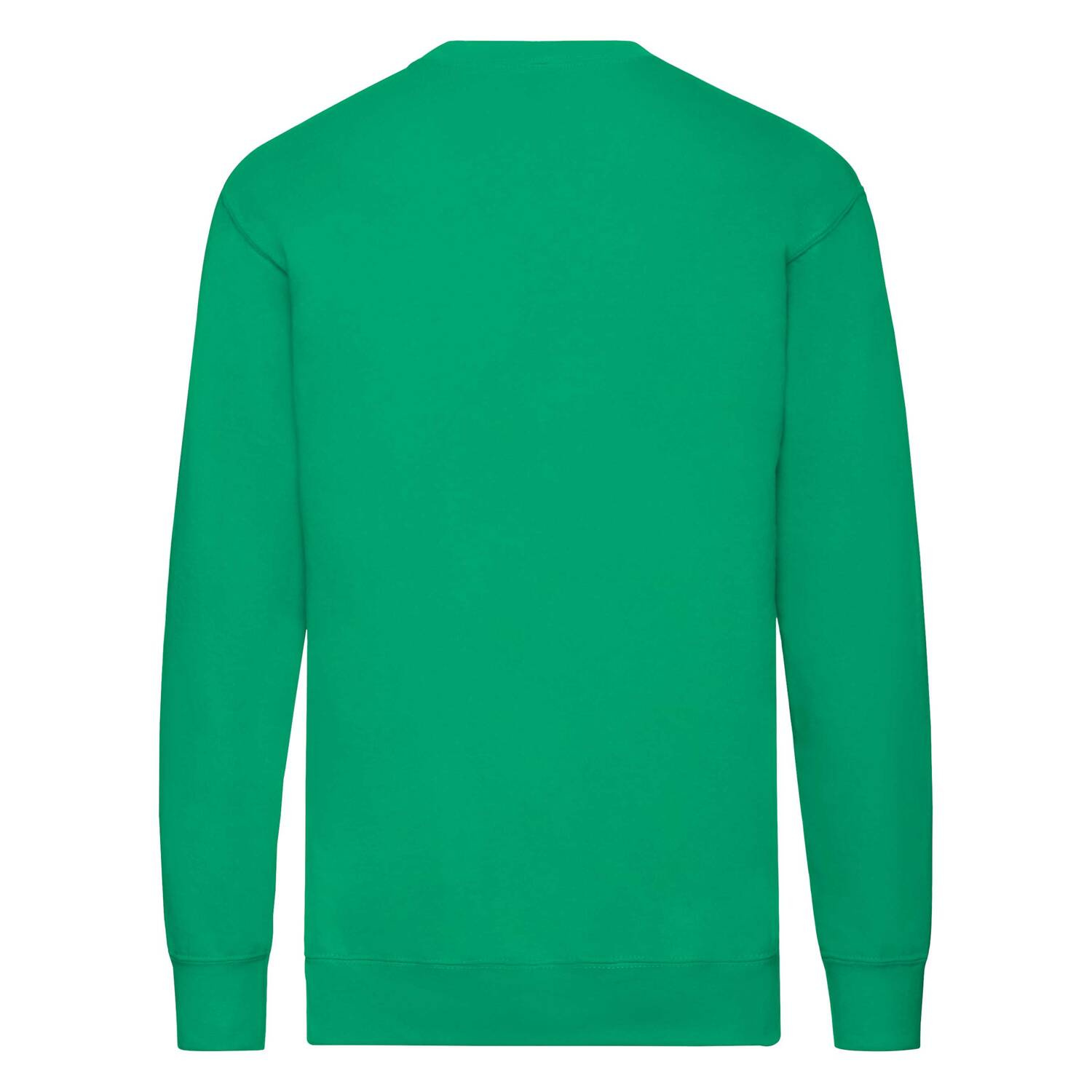 Green Men&#039;s Sweatshirt Lightweight Set-in-Sweat Sweat Fruit of the Loom