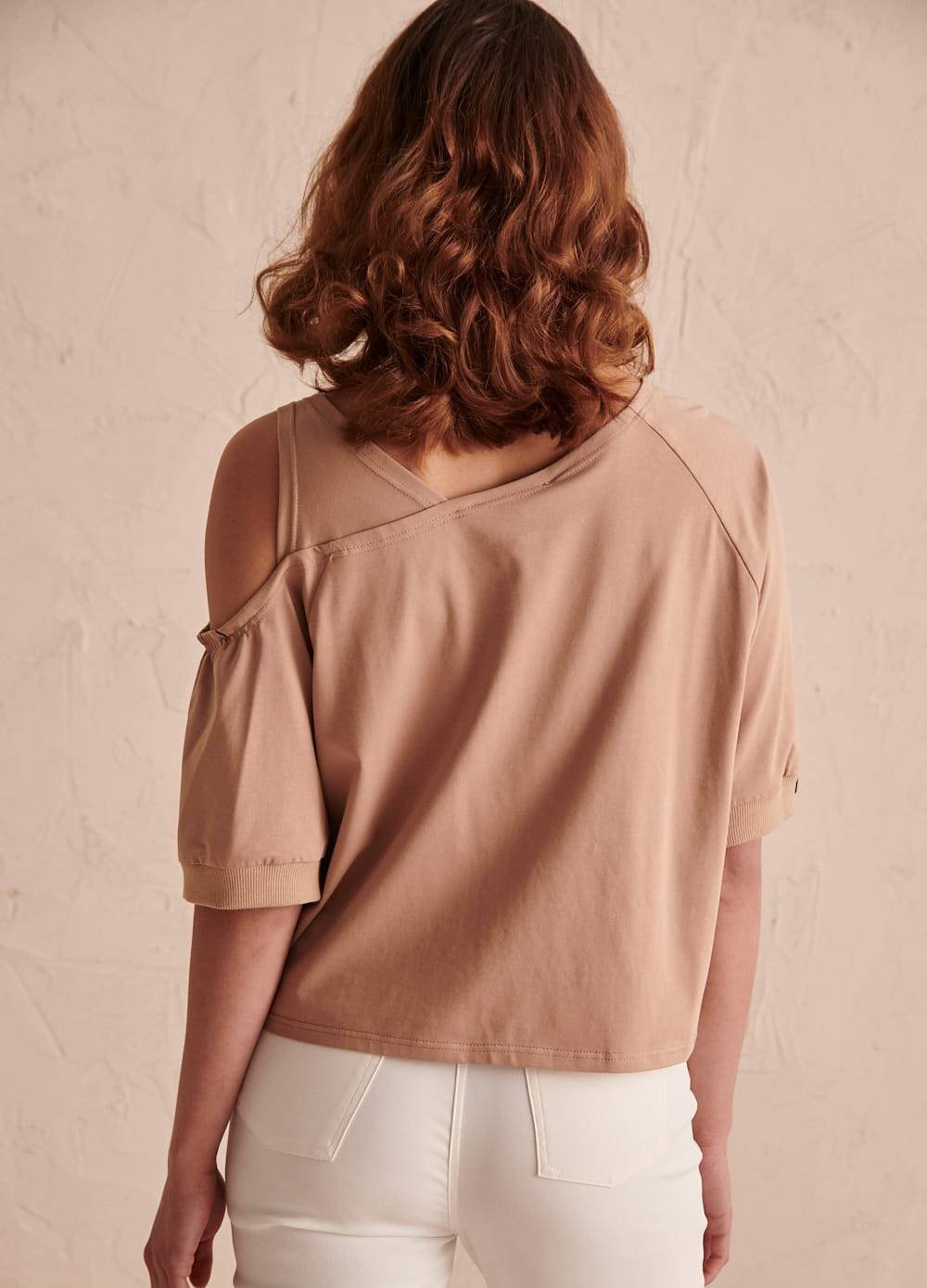 Caramel blouse Blue Shadow axp0824. R59