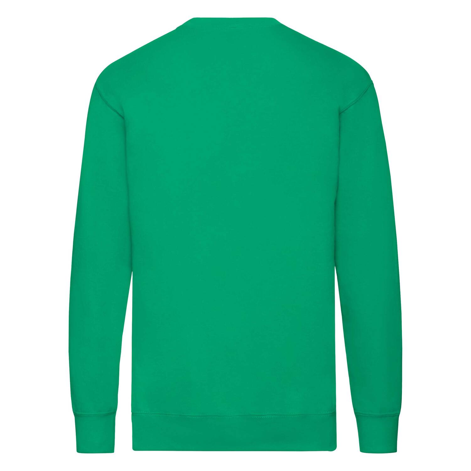 Green Men&#039;s Sweatshirt Lightweight Set-in-Sweat Sweat Fruit of the Loom