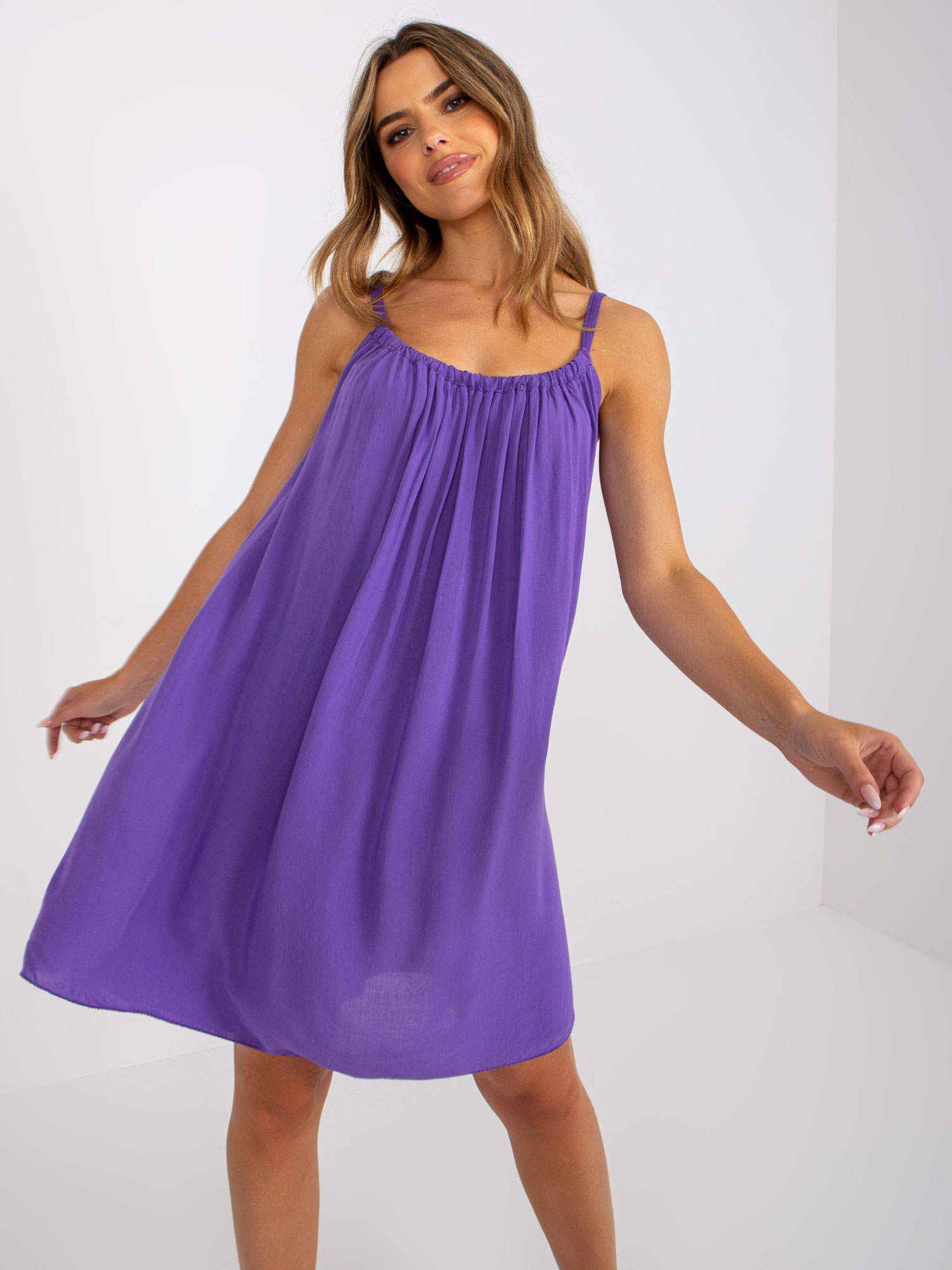 Dress Purple Och Bella Wjok0267.violet