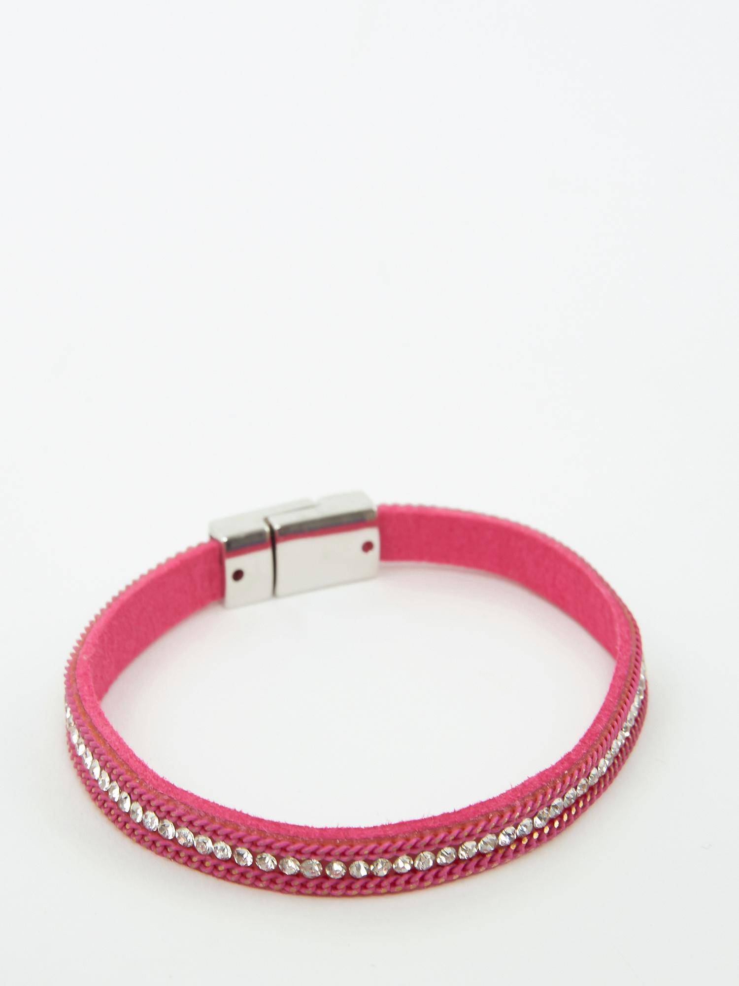 Levně Pink bracelet Yups dktf0367. R04