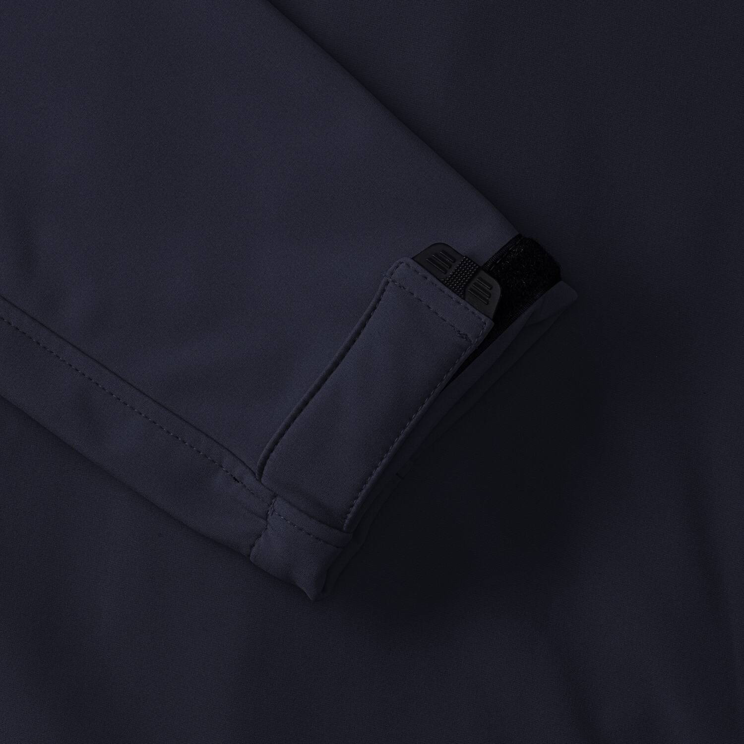 Navy blue men&#039;s jacket Soft Shell Russell