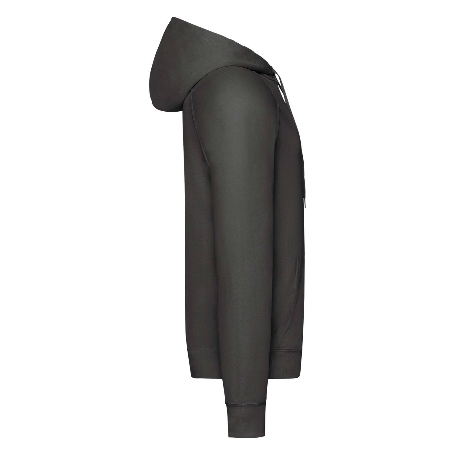 Grafitowa bluza męska z kapturem Lightweight Hooded Sweat Fruit of the Loom