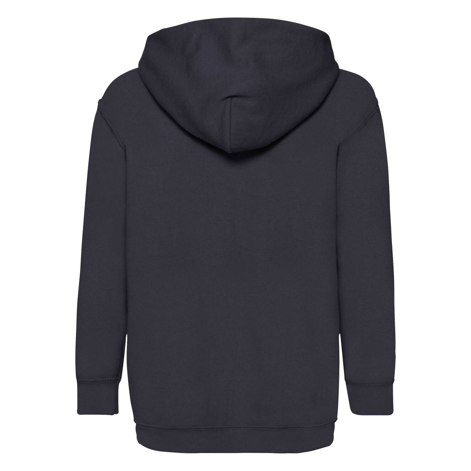 Navy blue children's sweatshirt Classic kangaroo Fruit of the Loom