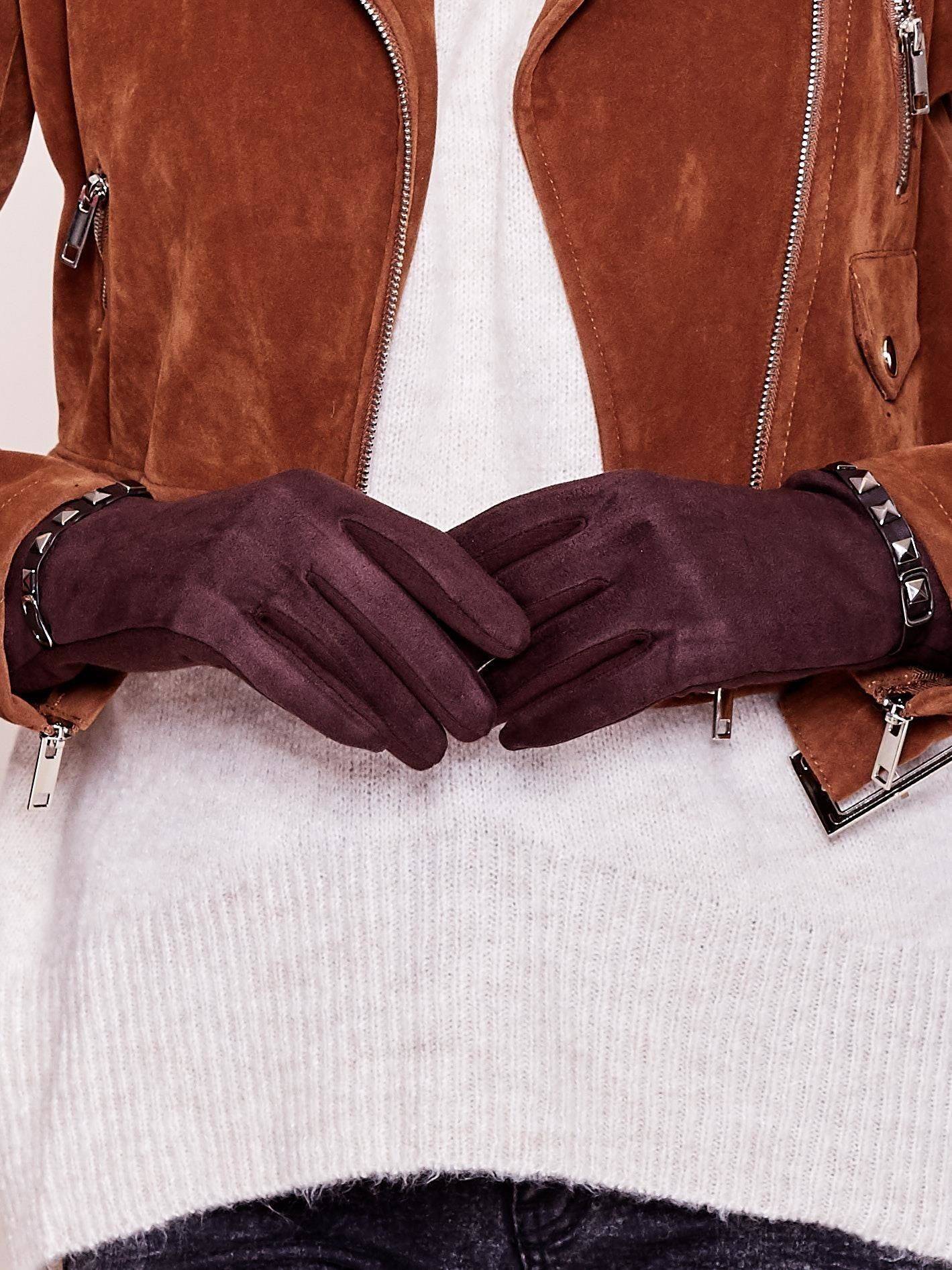 Brown gloves Yups bx4217. R19