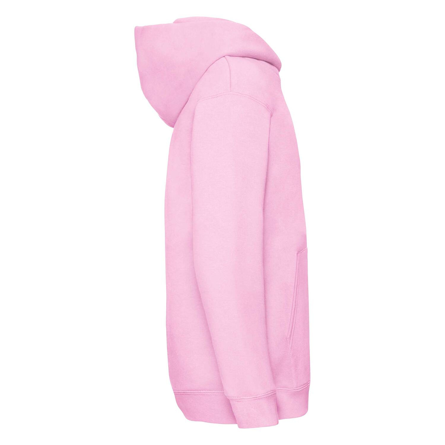 Pink Hooded Sweat Fruit of the Loom