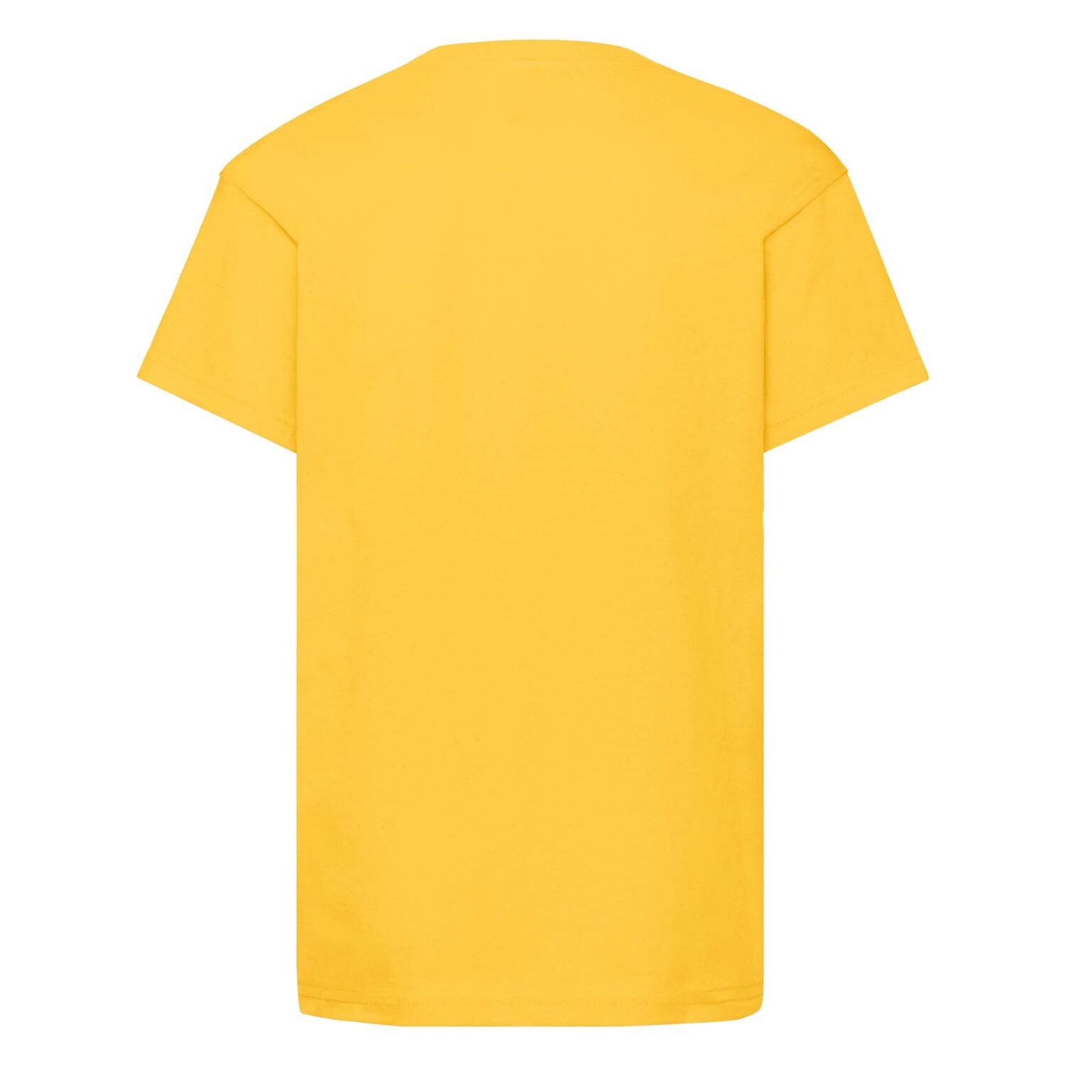 Yellow T-shirt for Children Original Fruit of the Loom