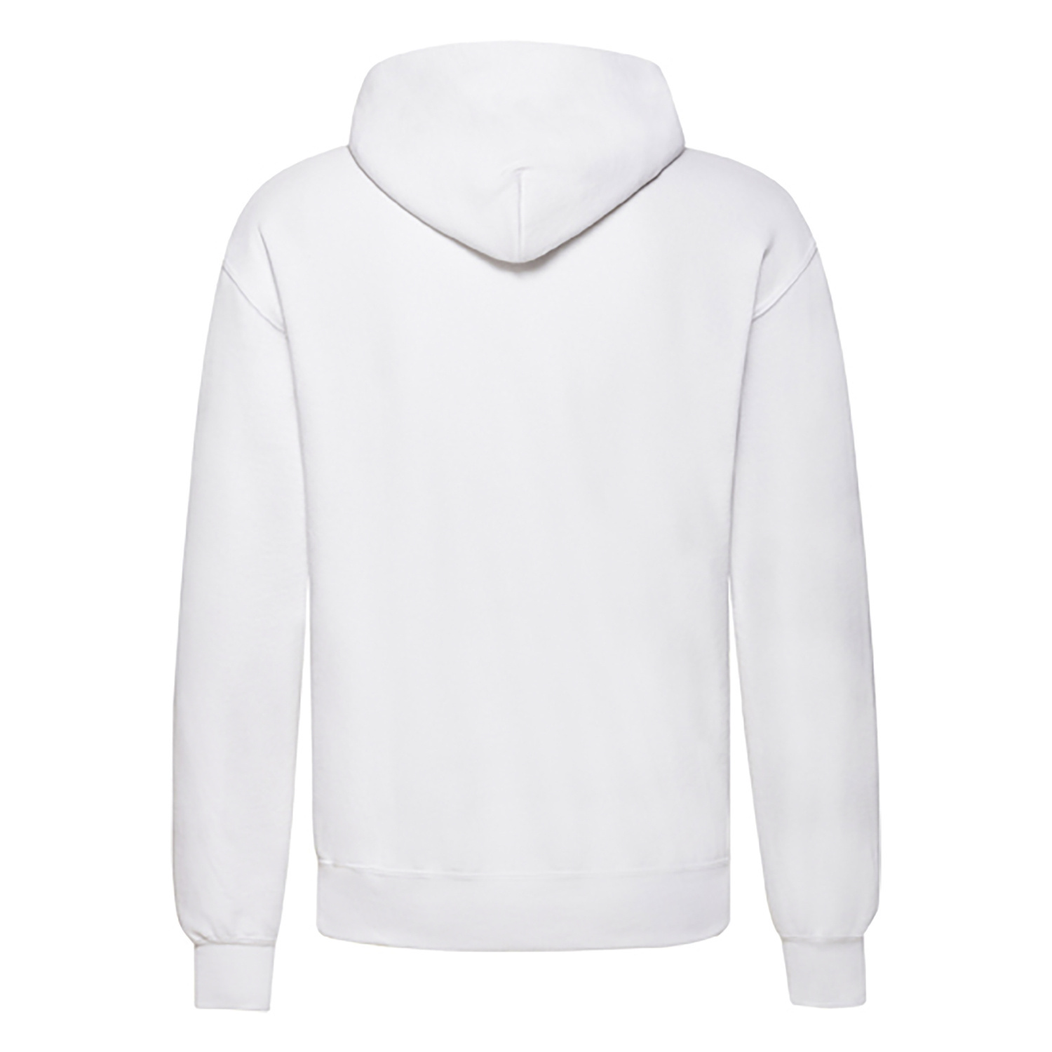 White men's sweatshirt Hooded Sweat Fruit of the Loom