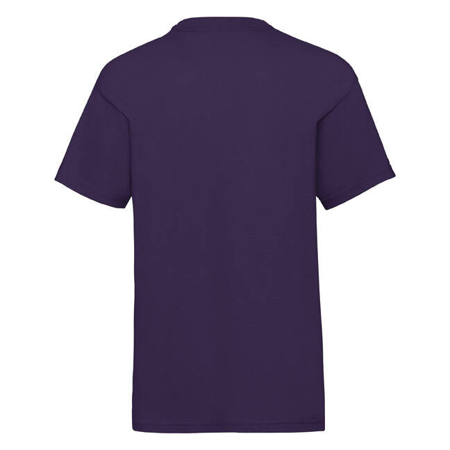 Purple Fruit of the Loom Cotton T-shirt