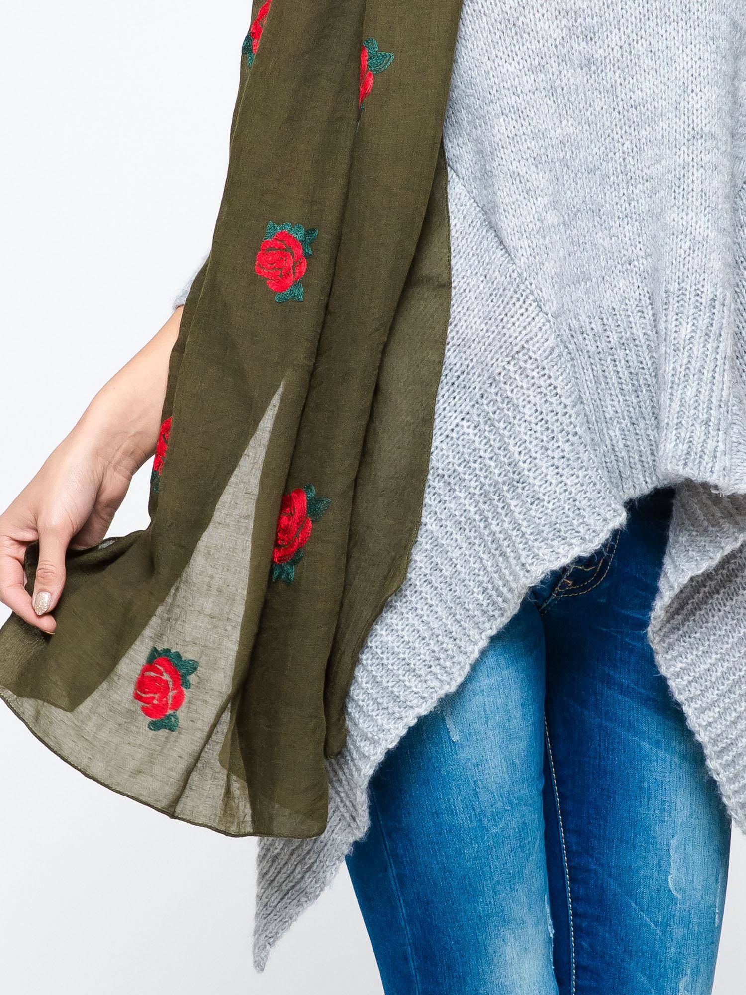 Yups khaki scarf cx4015. R69