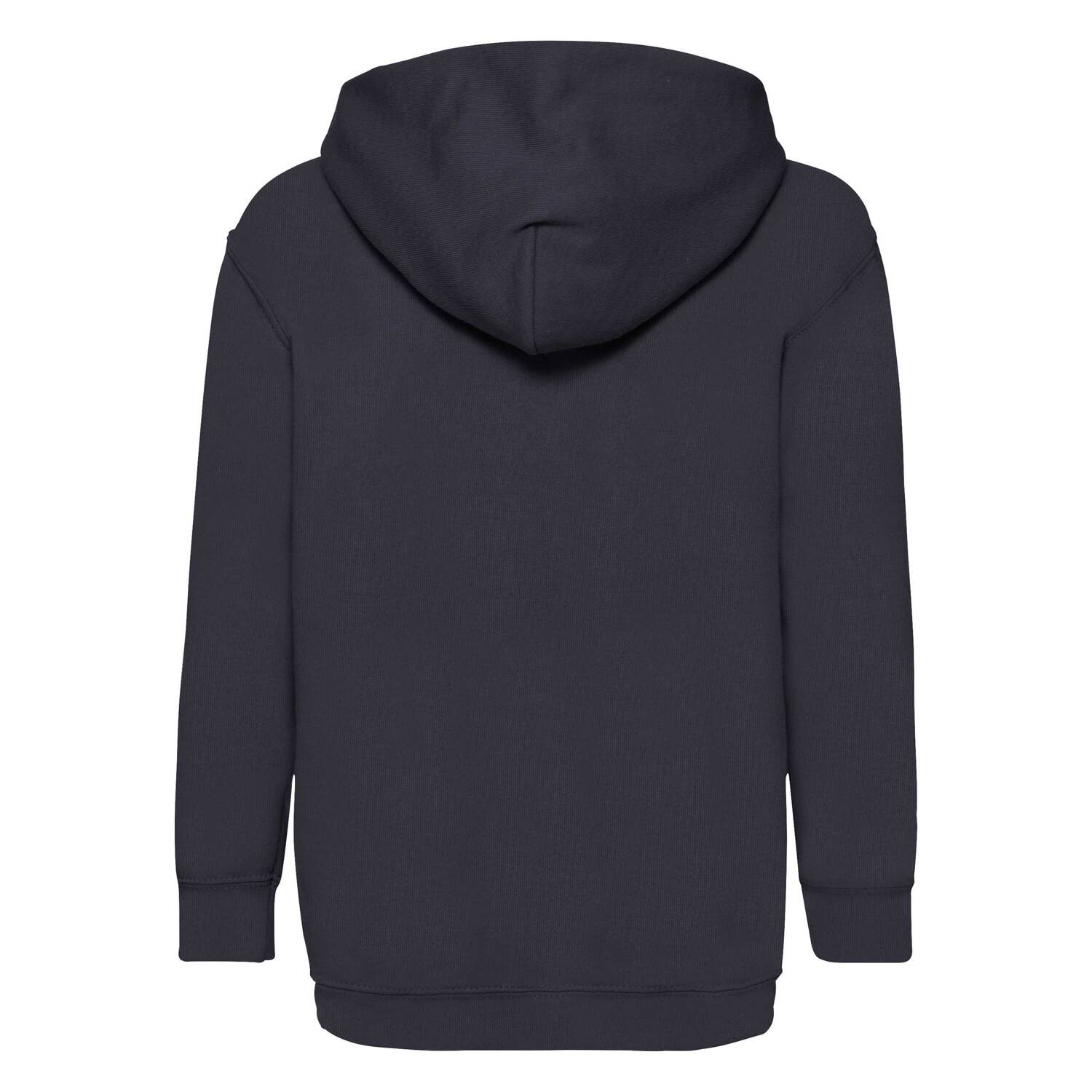 Navy blue children's sweatshirt Classic kangaroo Fruit of the Loom
