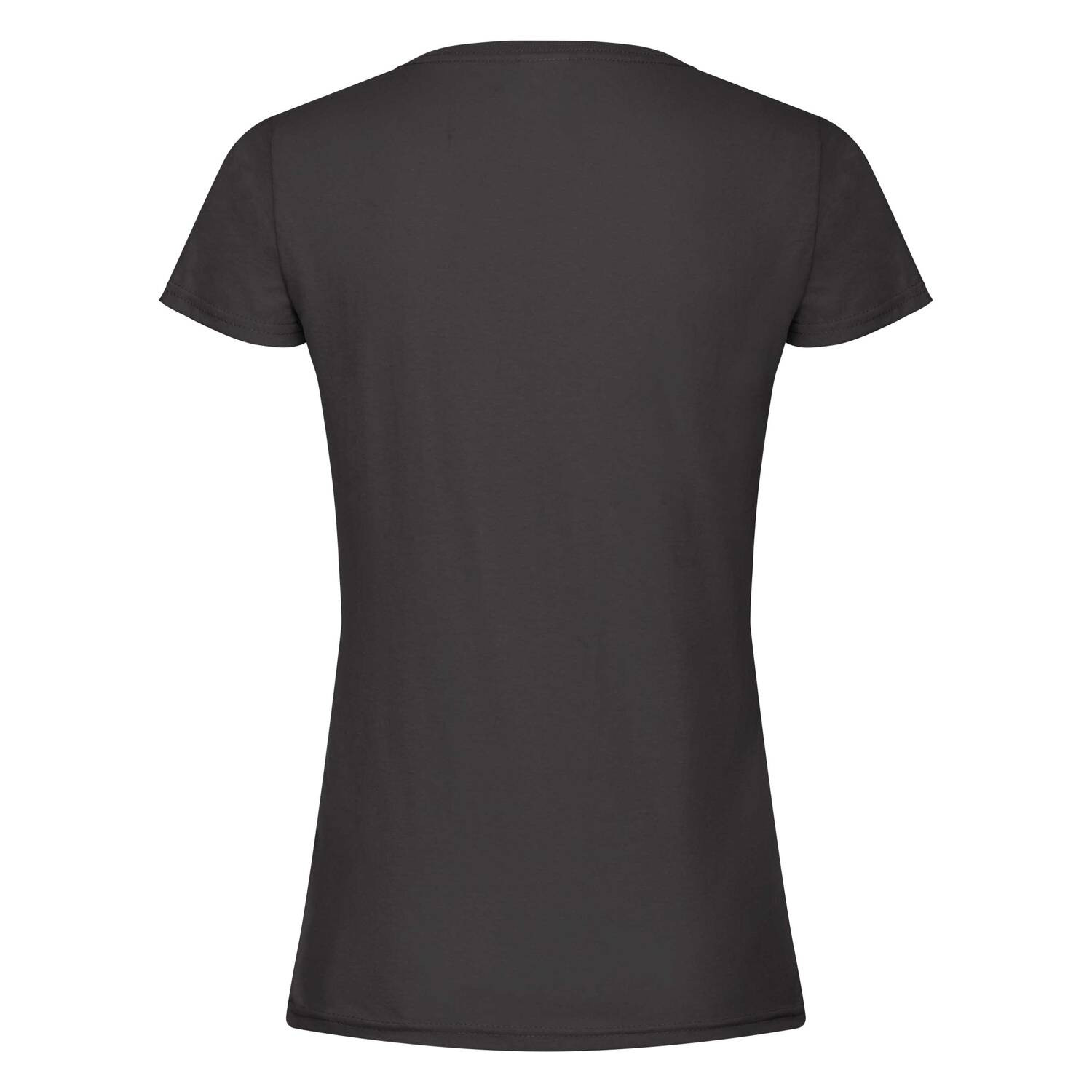 Black Lady fit tričko Original Fruit of the Loom