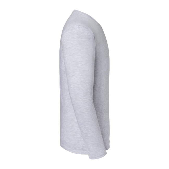 Szary koszulka męska Iconic 195 Ringspun Premium Fruit of the Loom