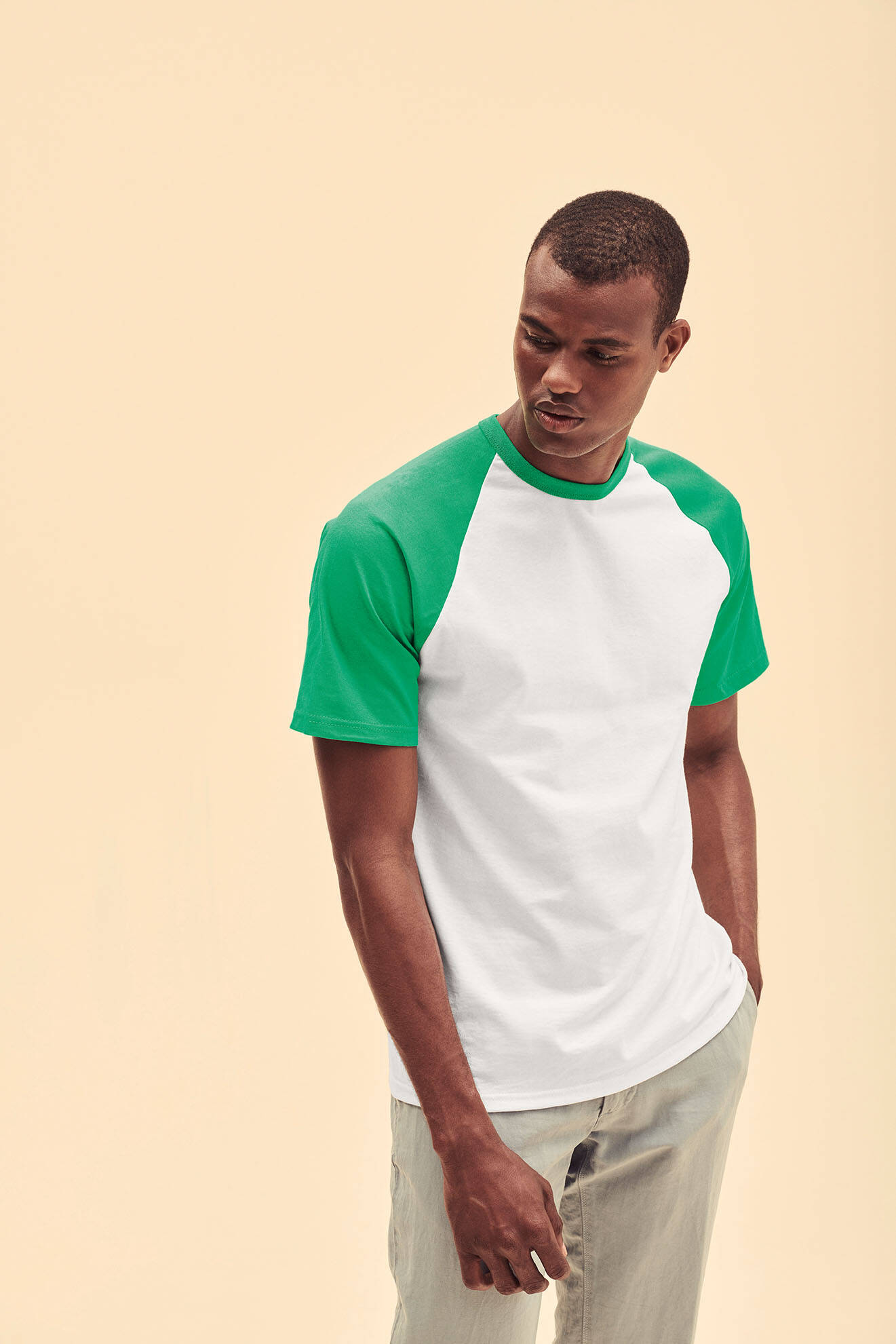 Baseball Fruit of the Loom White T-shirt