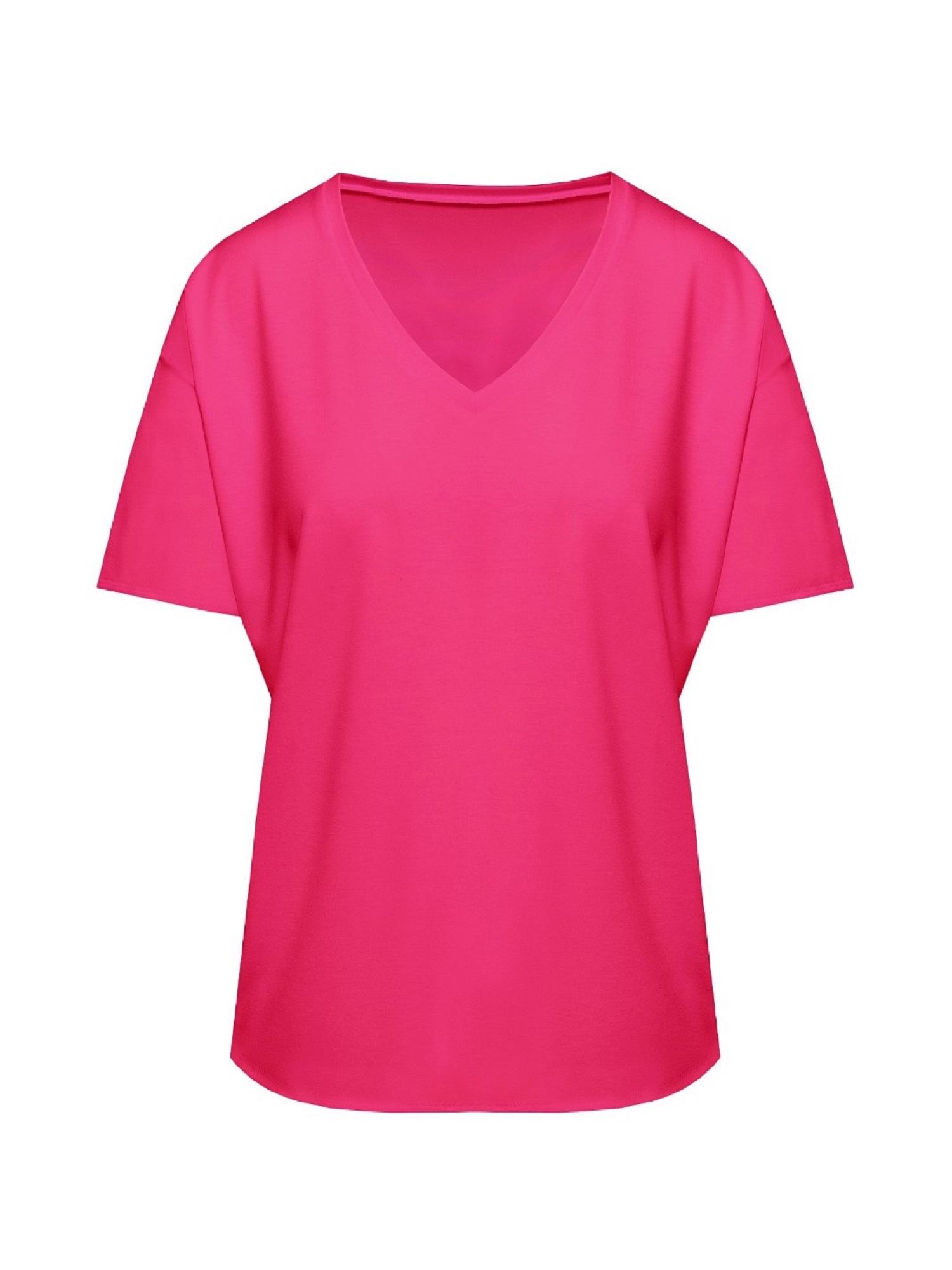 Blouse Babell Patty Kr/r S-XL Fuchsia 043