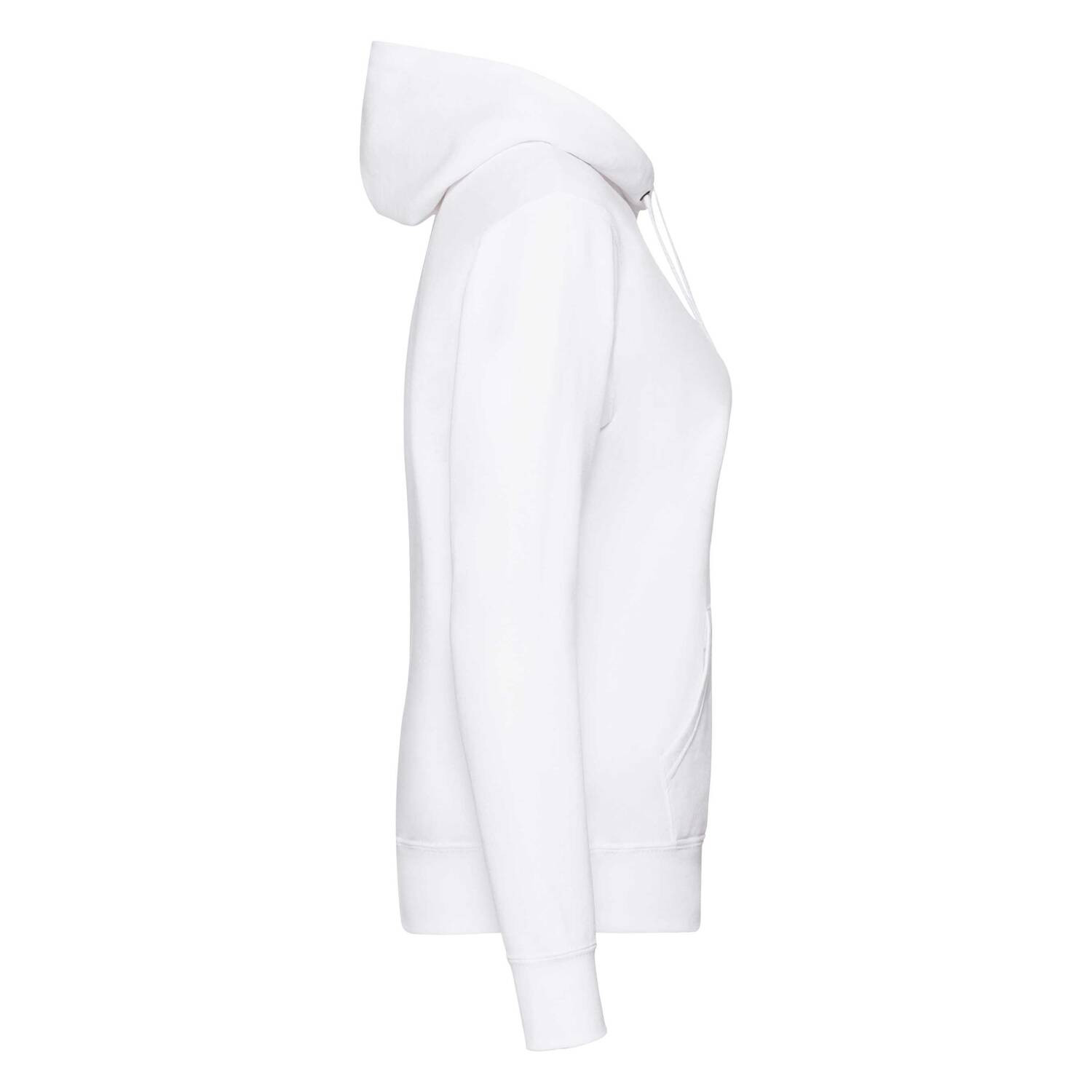 Biała bluza z kapturem Hooded Sweat Fruit of the Loom