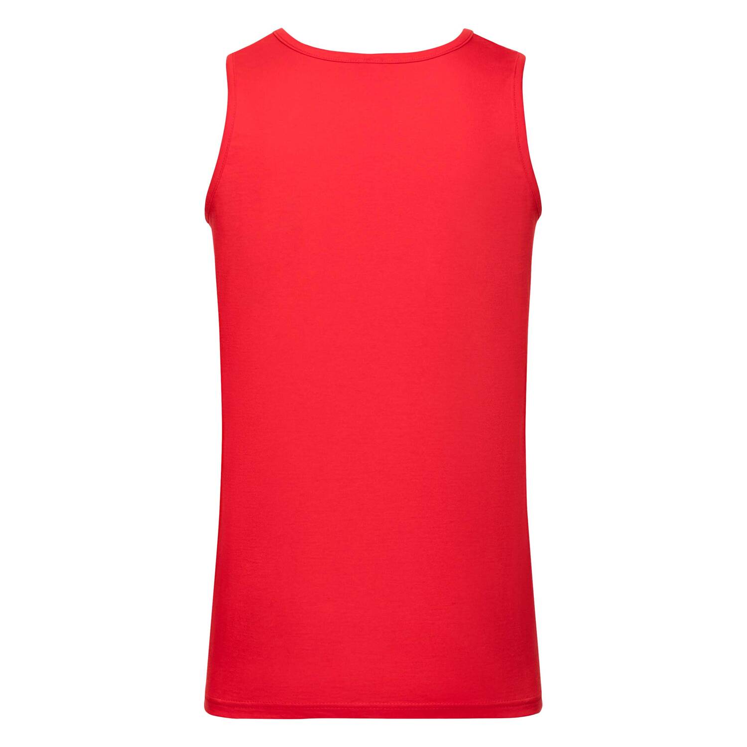 Czerwona koszulka męska Athletic Vest Fruit of the Loom