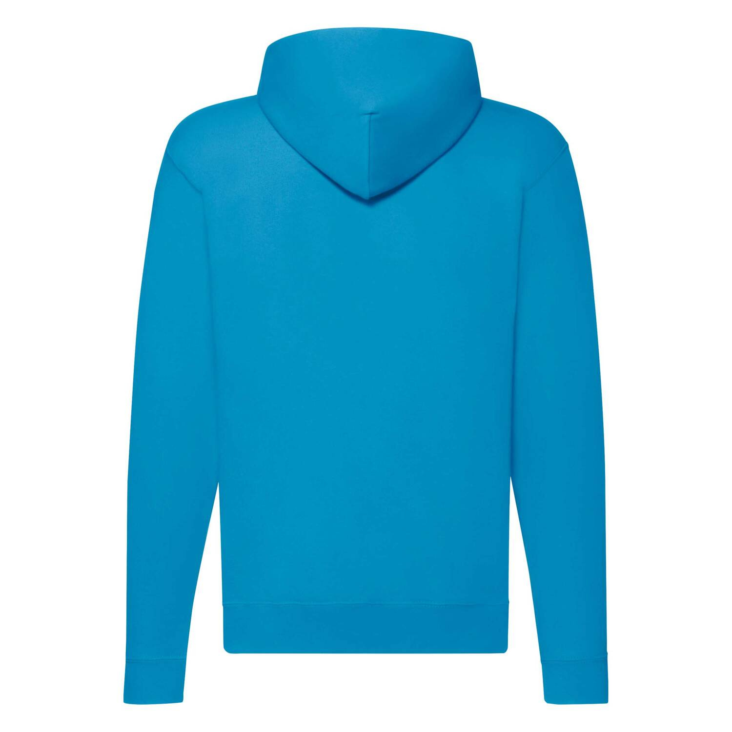 Blue Zippered Hoodie Classic Fruit of the Loom