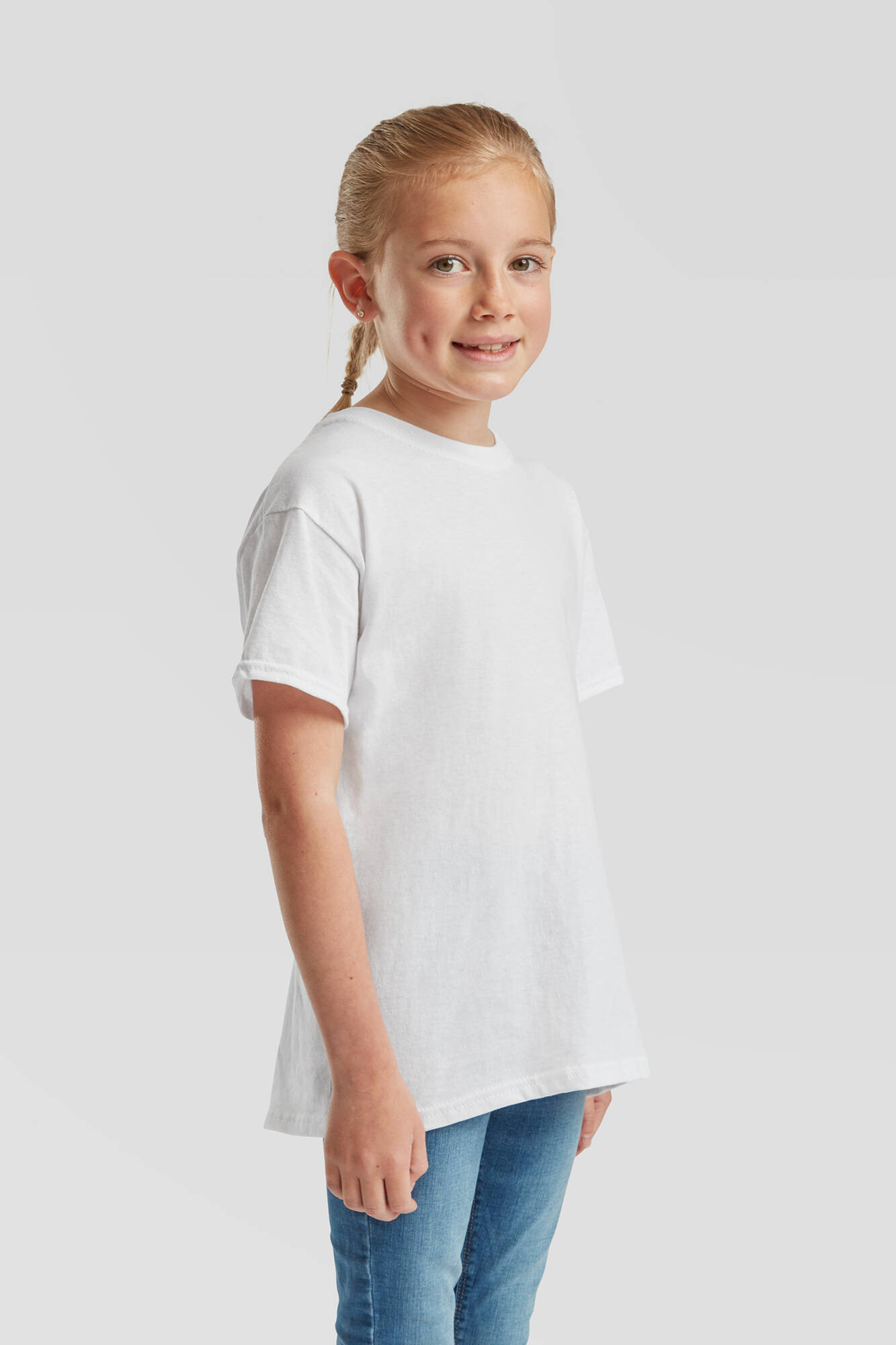 White Children's T-shirt Original Fruit of the Loom