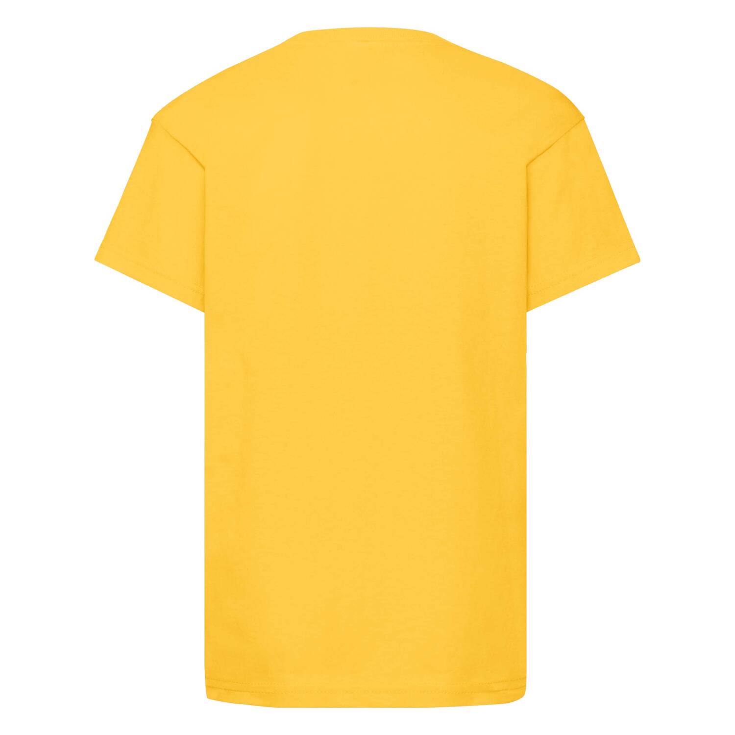 Yellow T-shirt for Children Original Fruit of the Loom