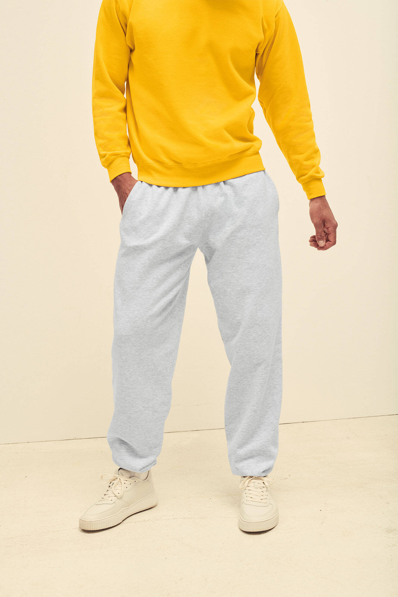 Men's Pants Elasticated Jog Pants 640260 80/20 280g