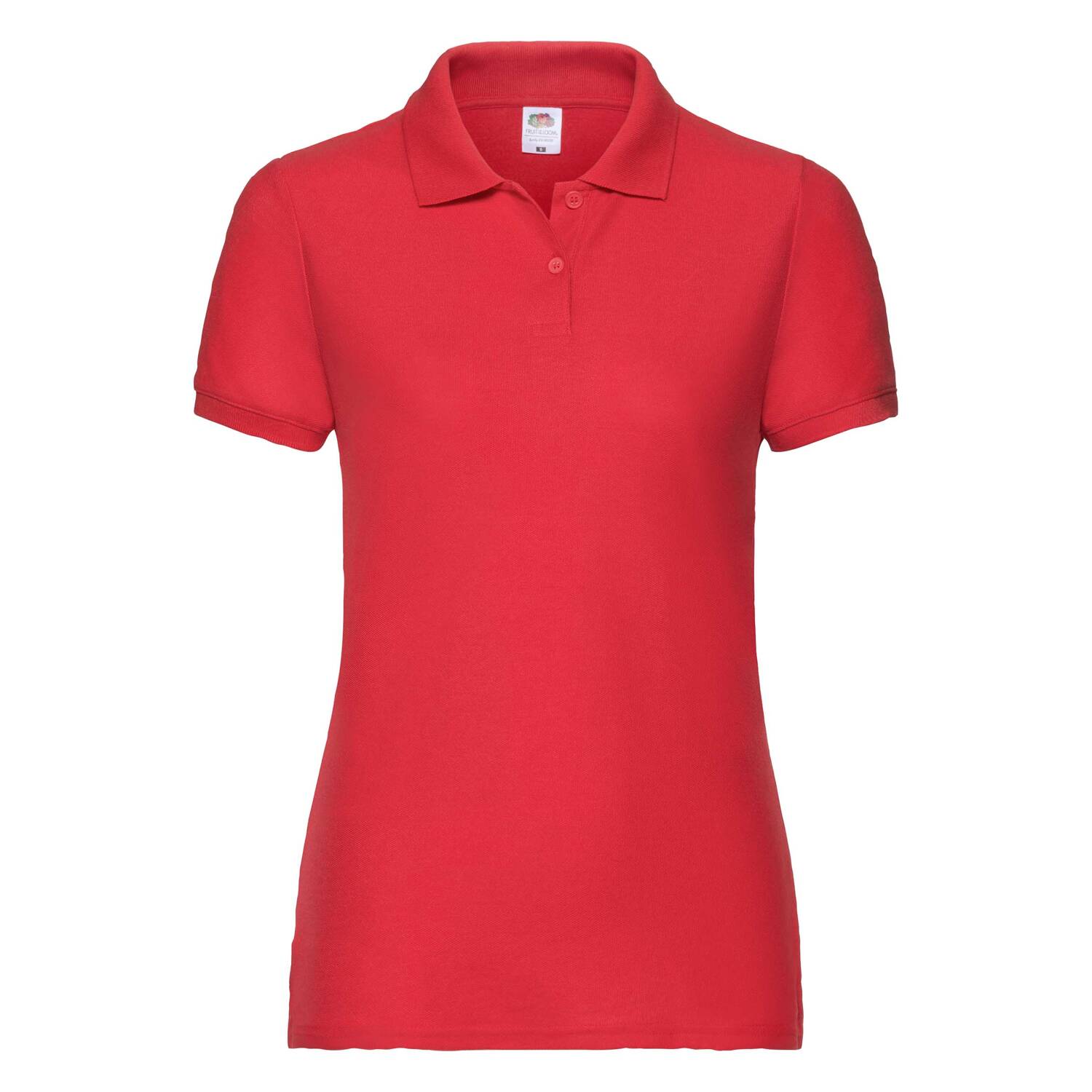 Red Polo Shirt 65/35 Polo Fruit of the Loom