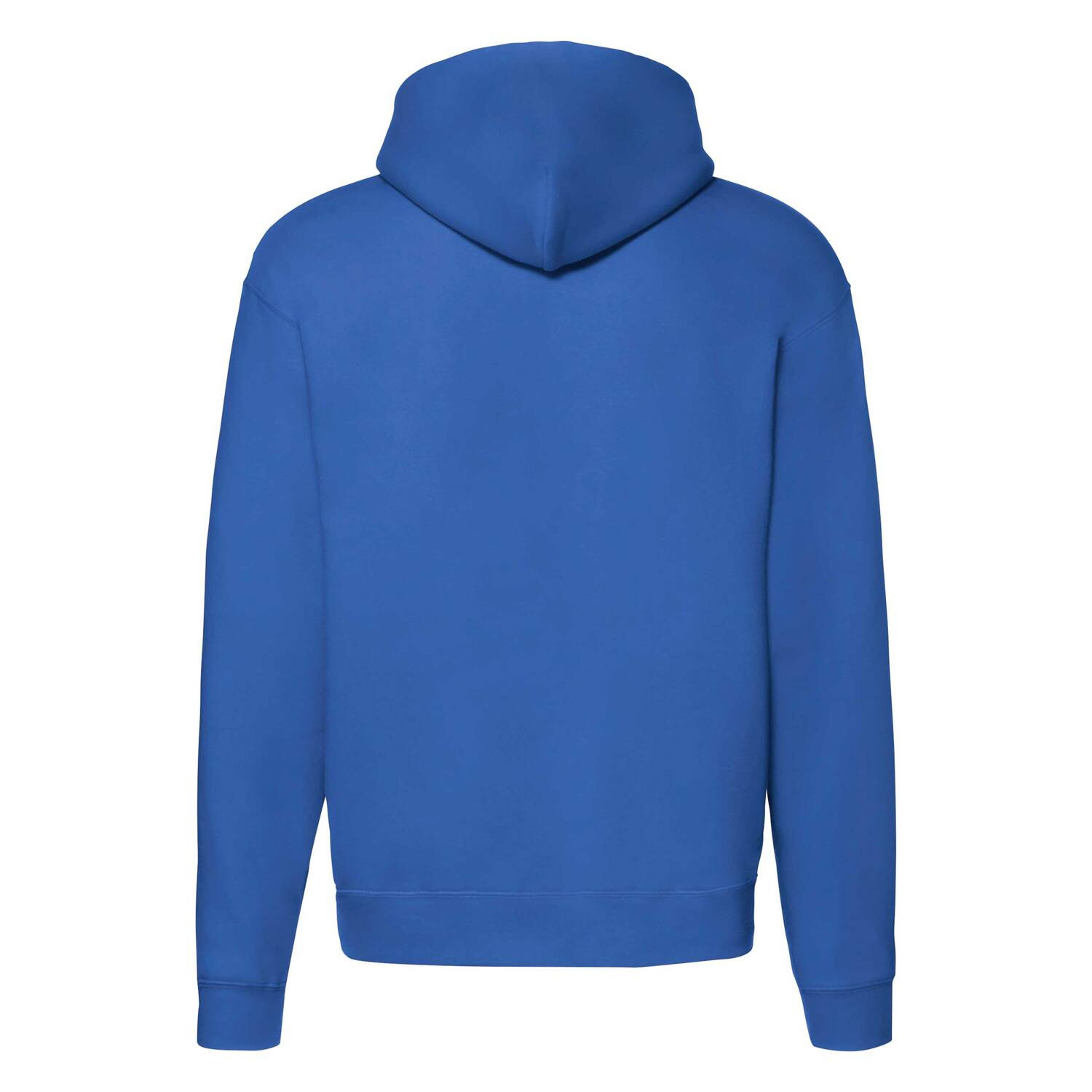 Blue Men's Hoodie Premium Fruit of the Loom