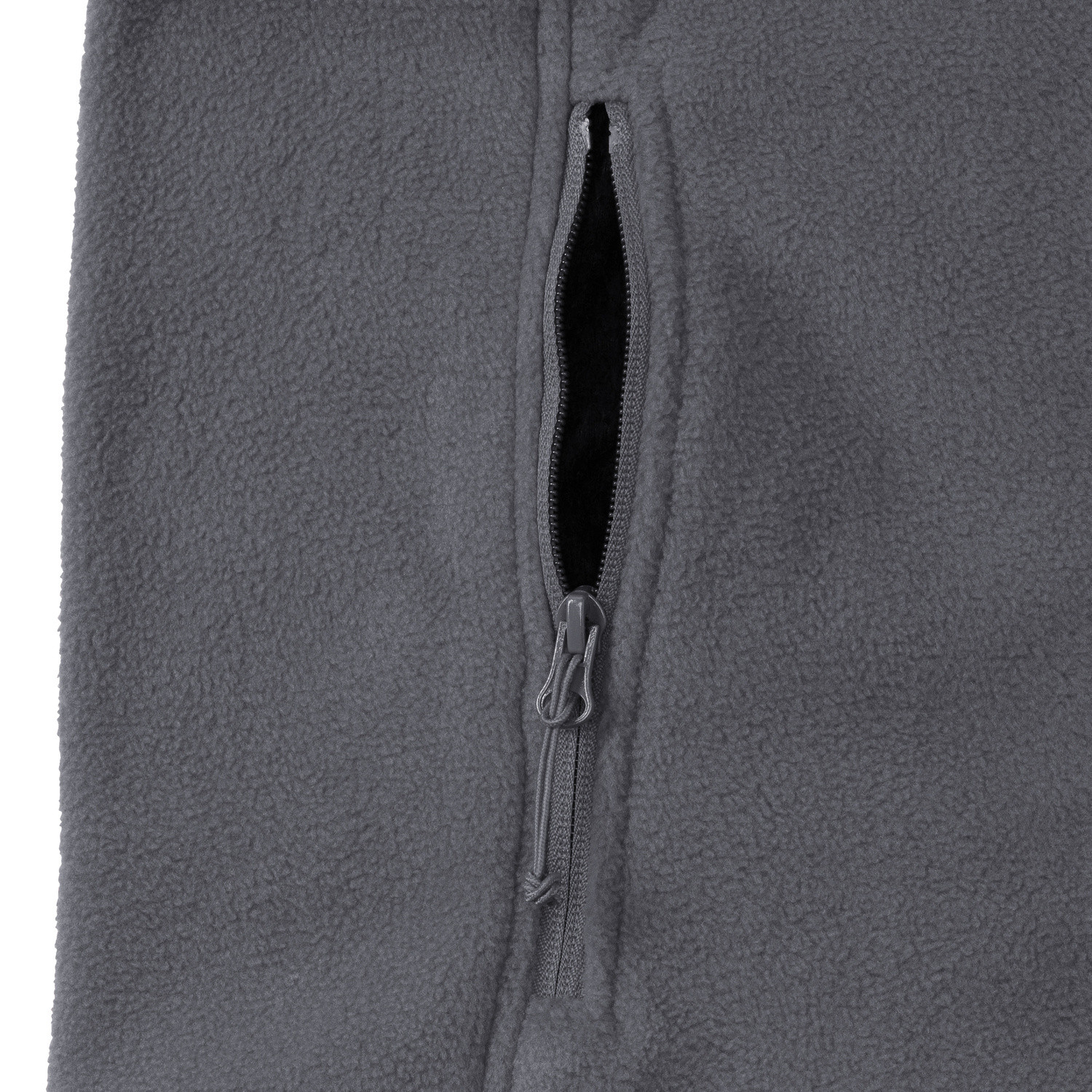 Men&#039;s grey fleece vest pill-free fleece Russell