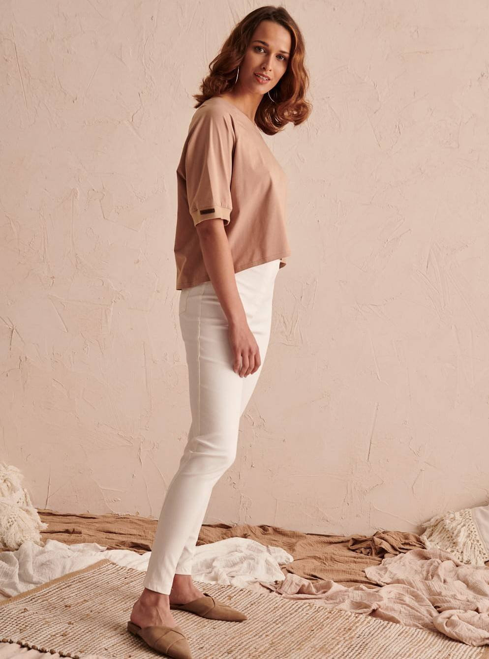 Caramel blouse Blue Shadow axp0824. R59