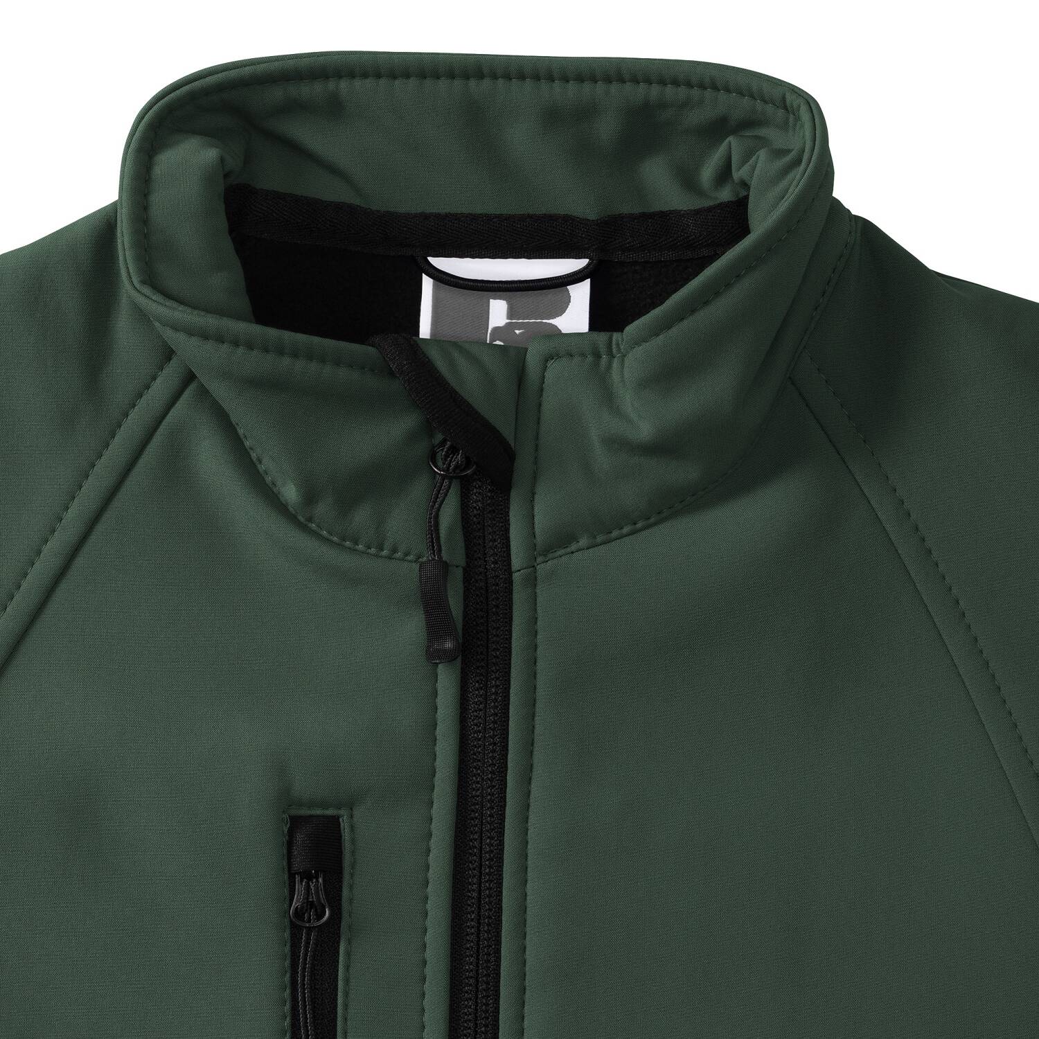 Green Women's Soft Shell Russell Jacket