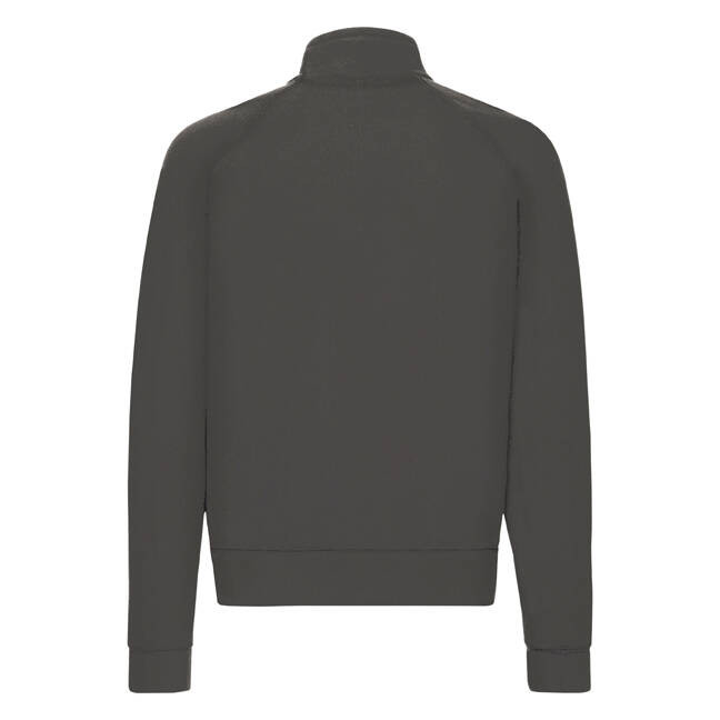 Grafitowa bluza męska Sweat Jacket Fruit of the Loom