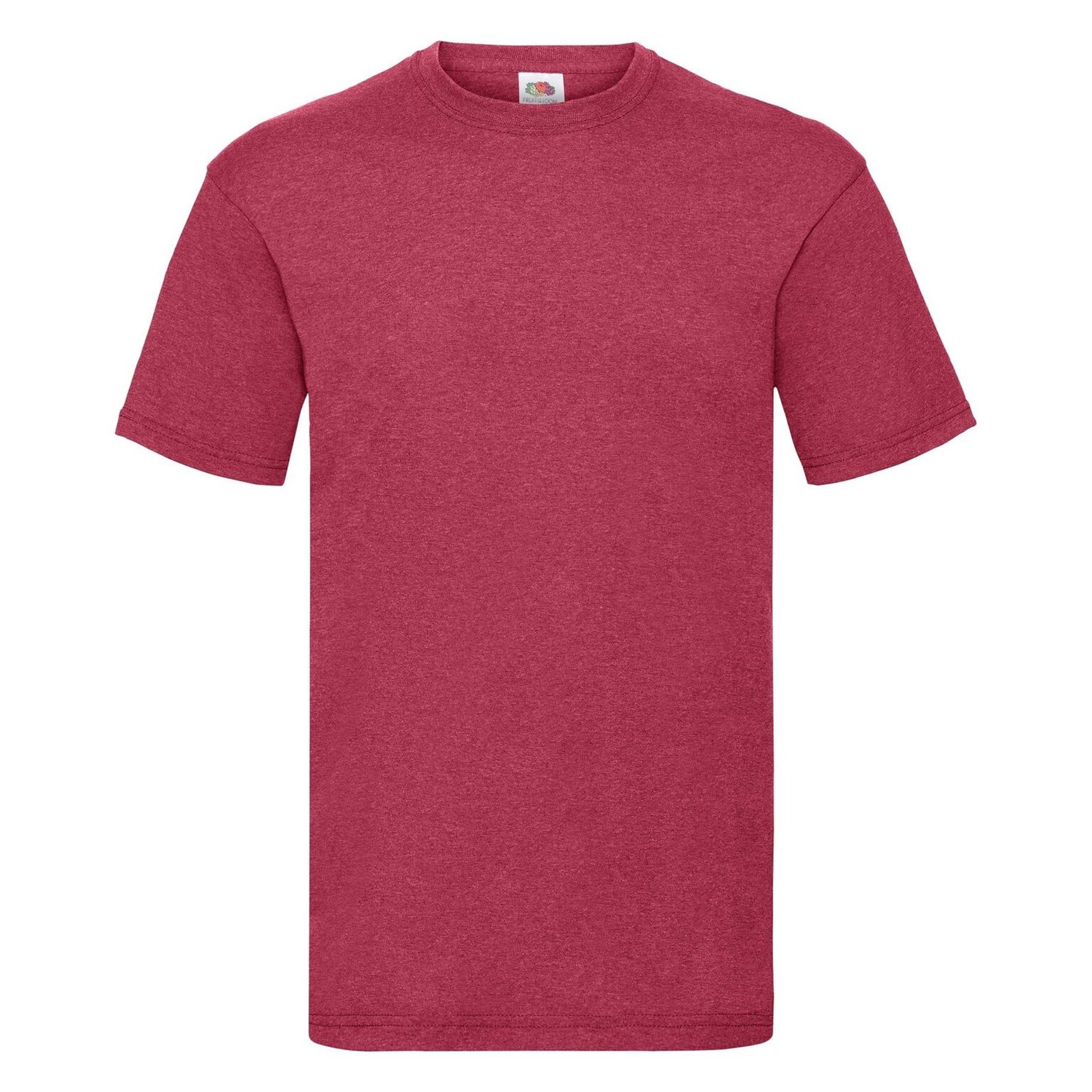 Men's Red T-shirt Valueweight Fruit Of The Loom
