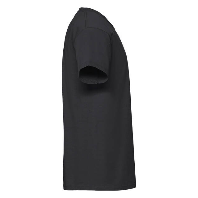 Black Iconic 195 Ringspun Premium Fruit of the Loom