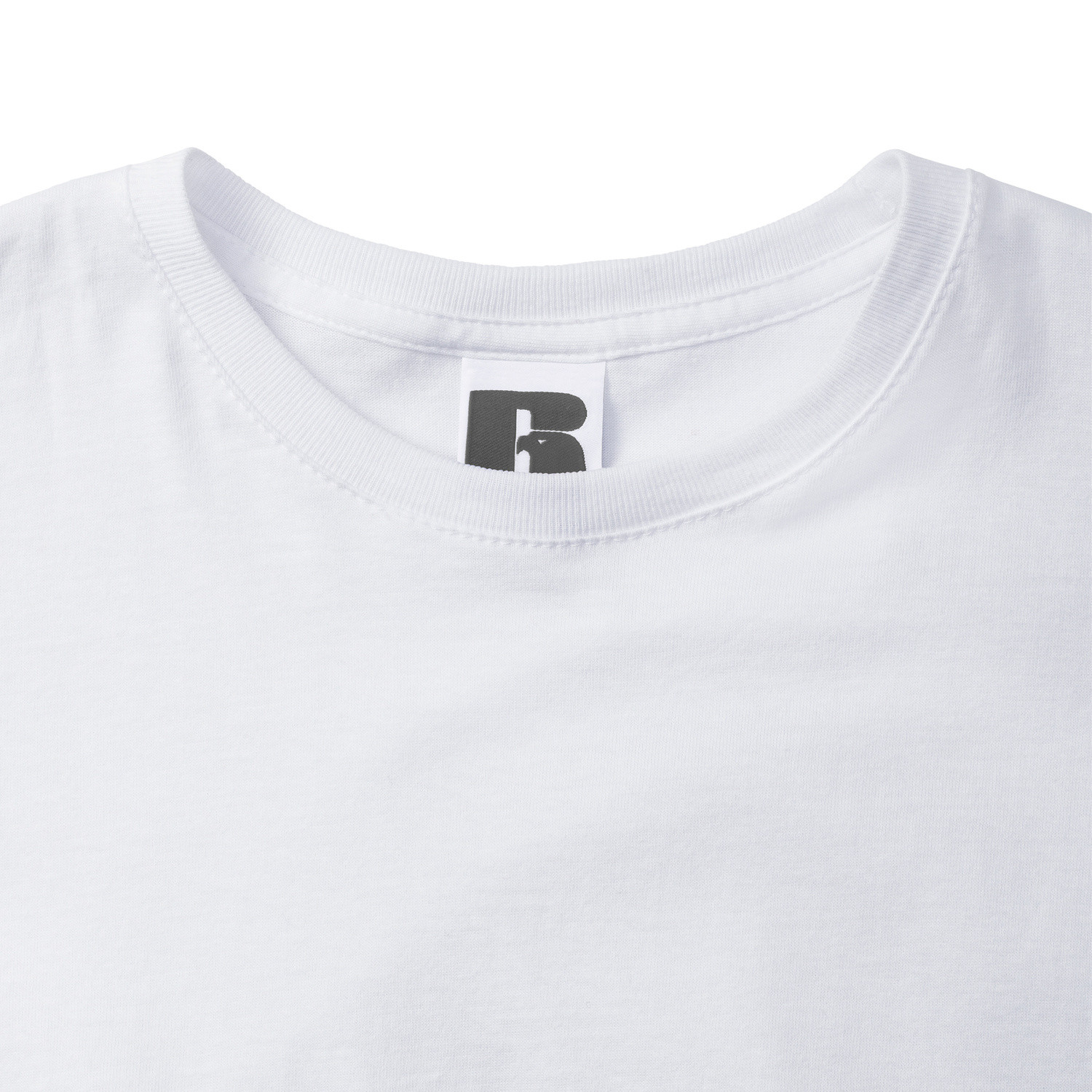 White Children's T-shirt Slim Fit Russell