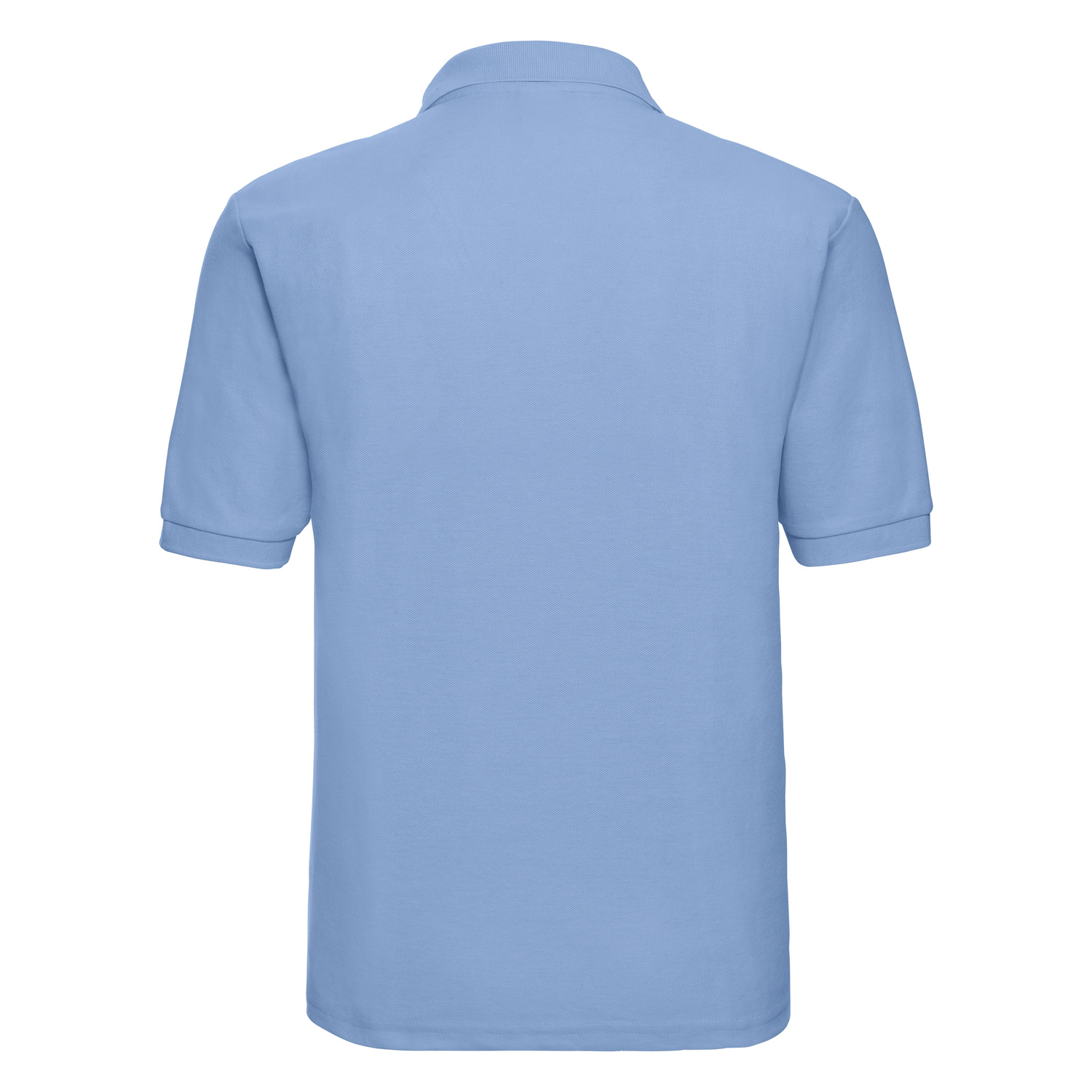 Men's Polycotton Polo Russell Blue T-Shirt