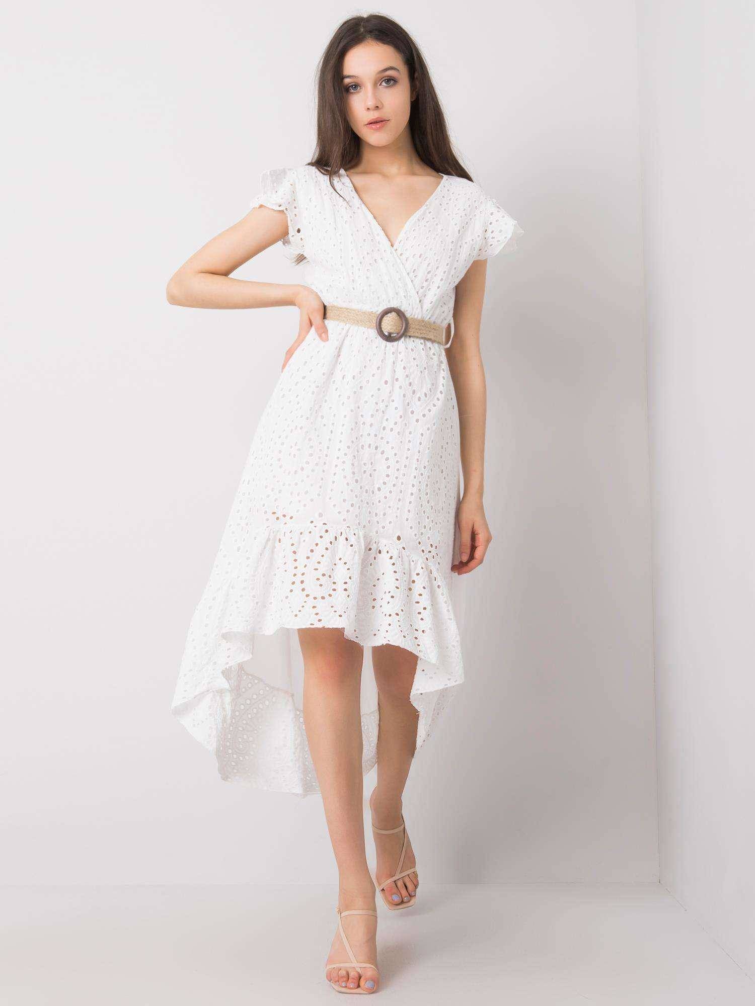 White dress Och Bella BI-25482. R01