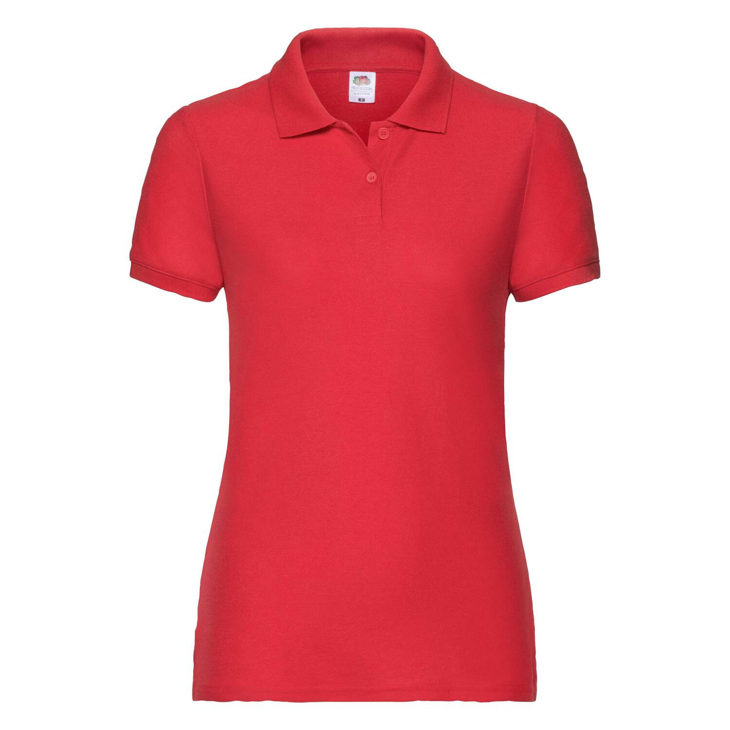 Red Polo Shirt 65/35 Polo Fruit of the Loom