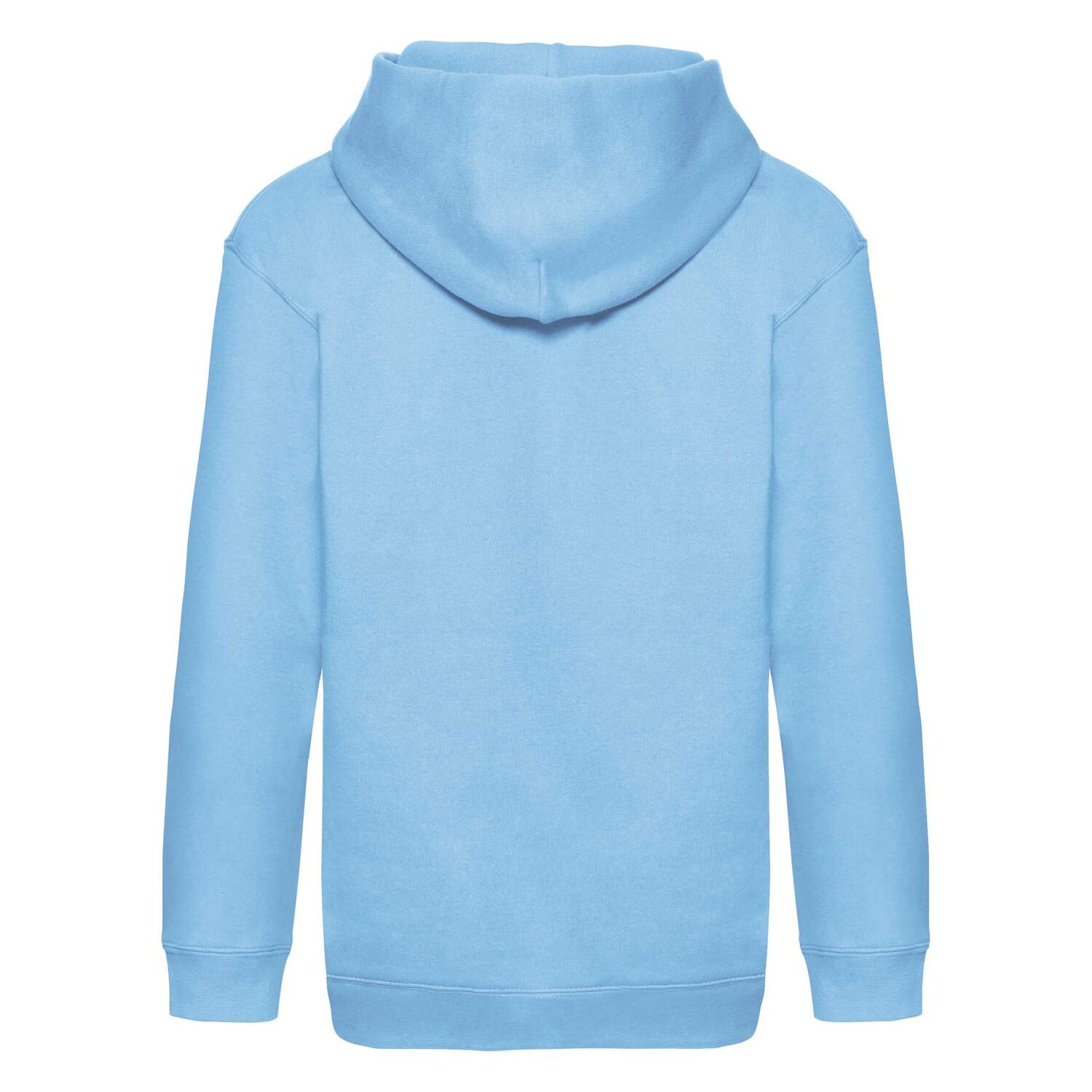 Błękitna bluza dziecięca Hooded Sweat Fruit of the Loom