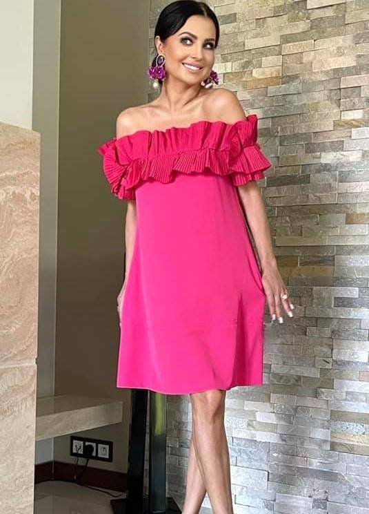 Pink dress Amore Amore wxp0735. R44