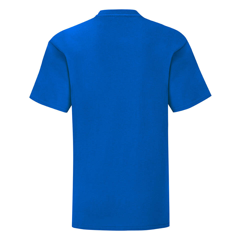 Blue children's t-shirt in combed cotton Fruit of the Loom