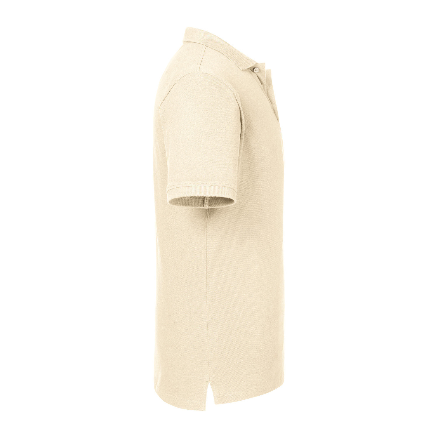 Beige Men's Polo Shirt Pure Organic Russell