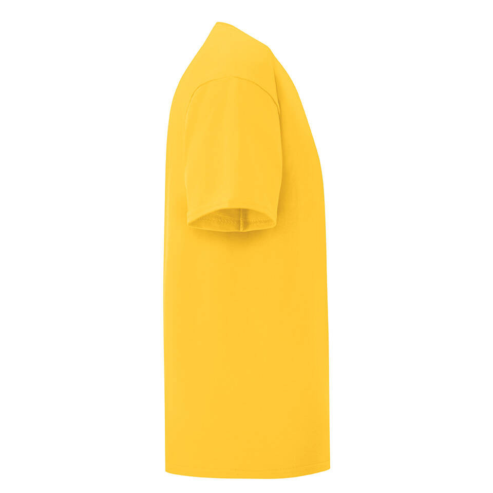 Yellow children's t-shirt in combed cotton Fruit of the Loom