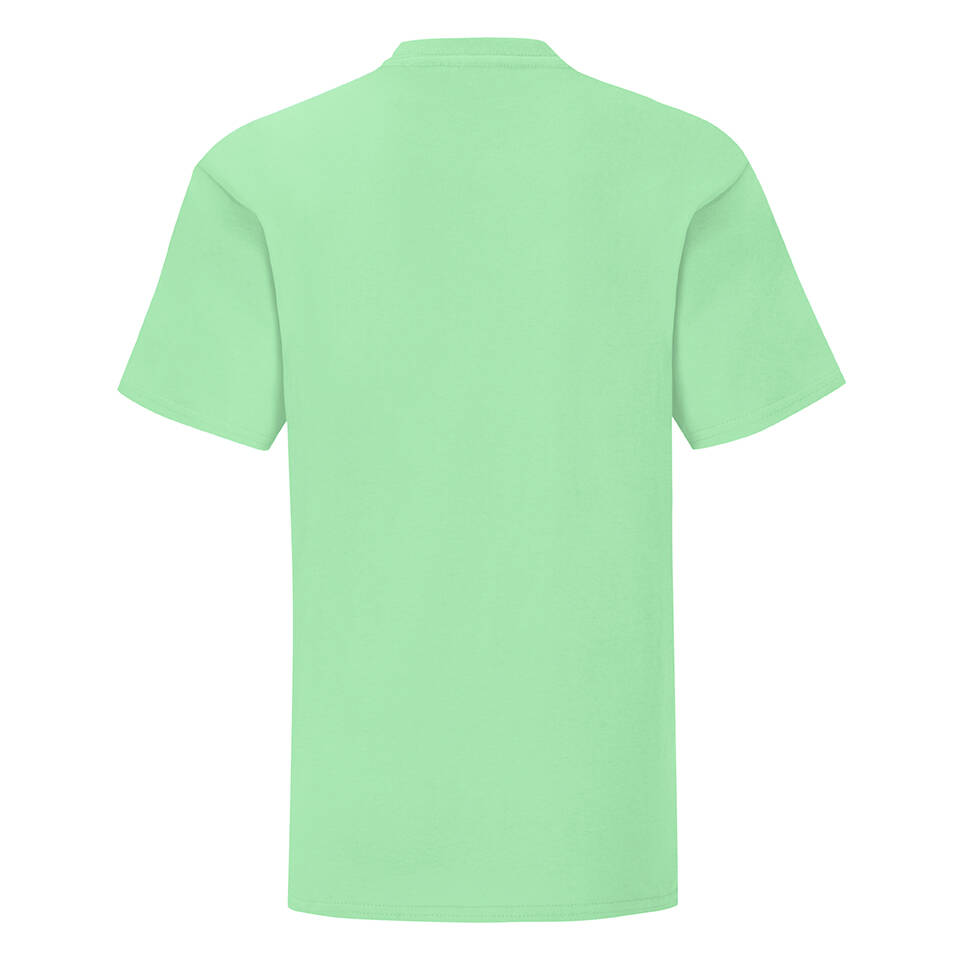 Mint children's t-shirt in combed cotton Fruit of the Loom
