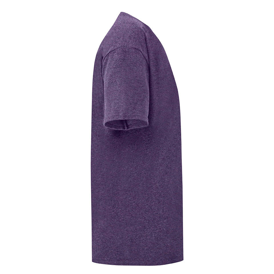 Purple children's t-shirt in combed cotton Fruit of the Loom