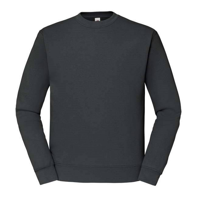 Graphite Men&#039;s Sweatshirt Set-in Sweat Fruit of the Loom